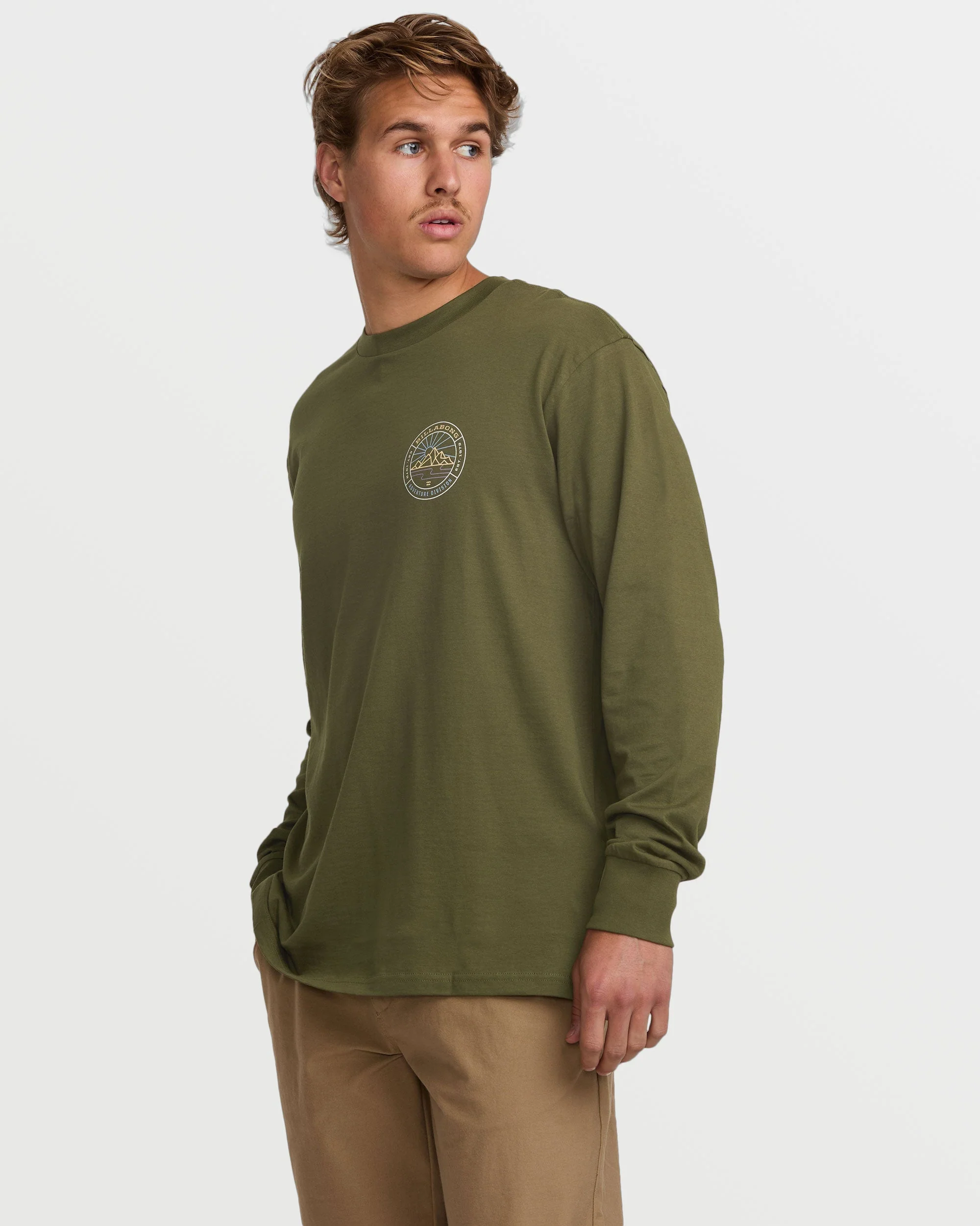Rockies A/Div Long Sleeve Tee - Olive - Image 3