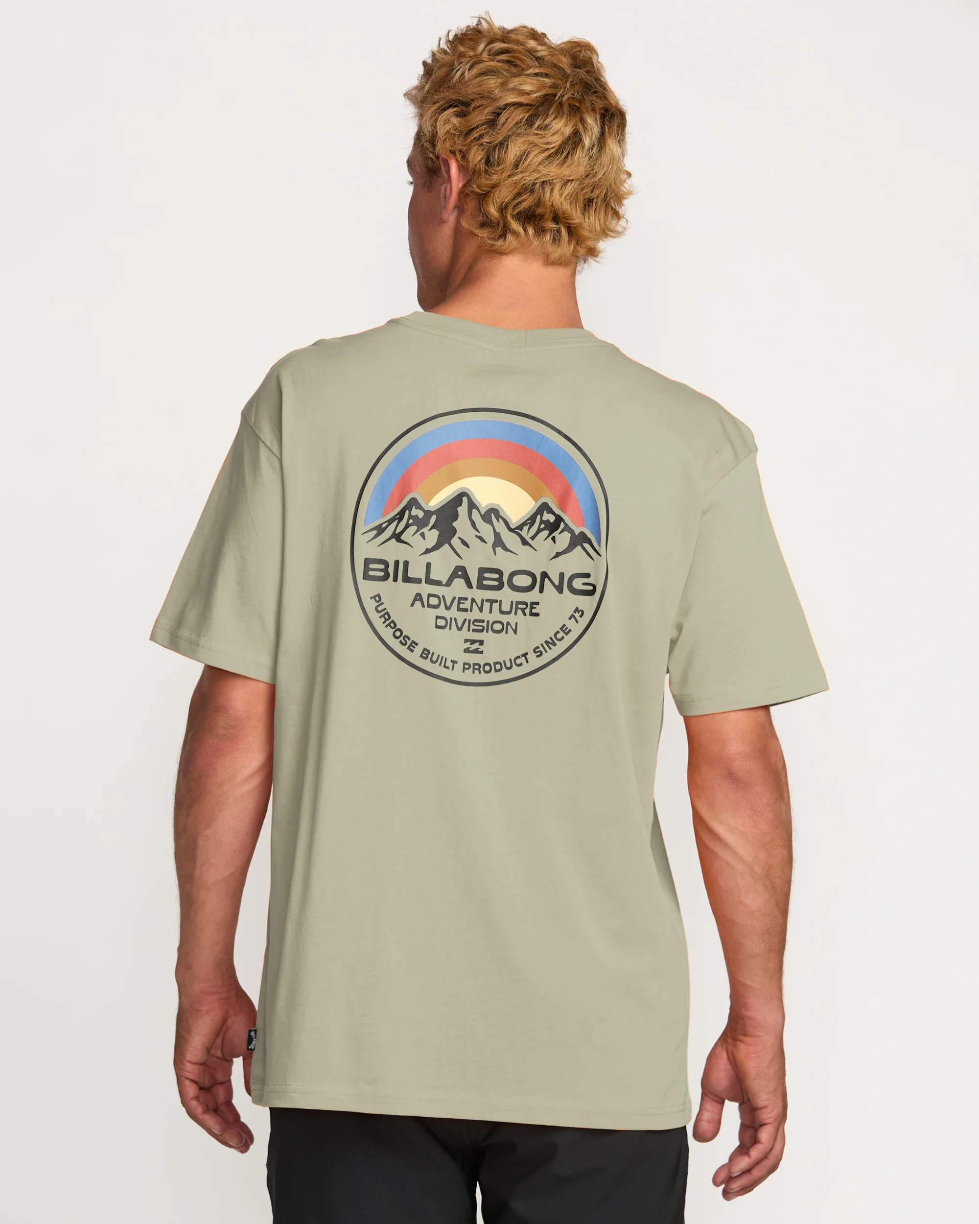 Rockies A/Div Short Sleeve T-Shirt - Sage Heather - Image 2