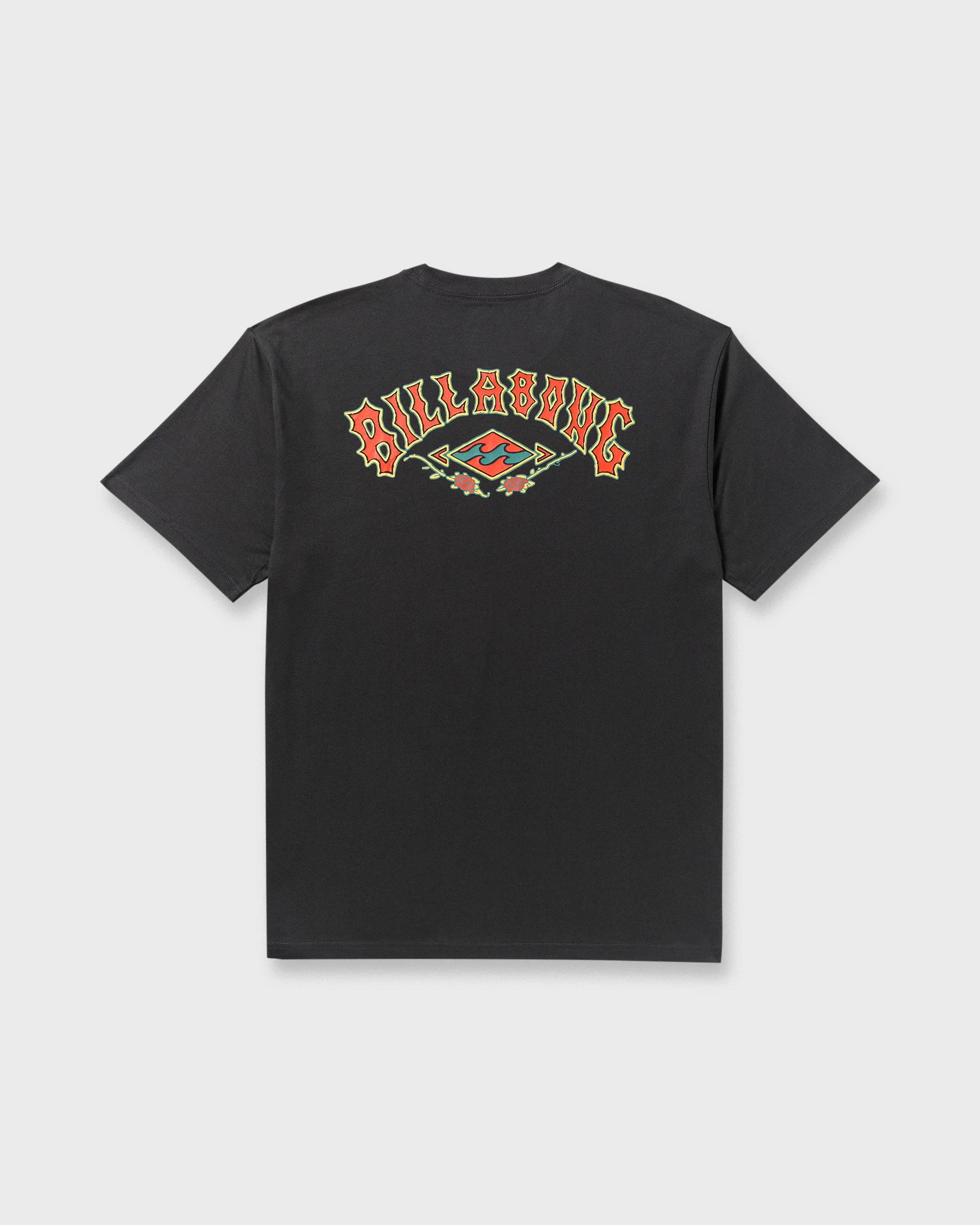 Rose Arch Regular Short Sleeve T-Shirt - Washed Black - Image 8
