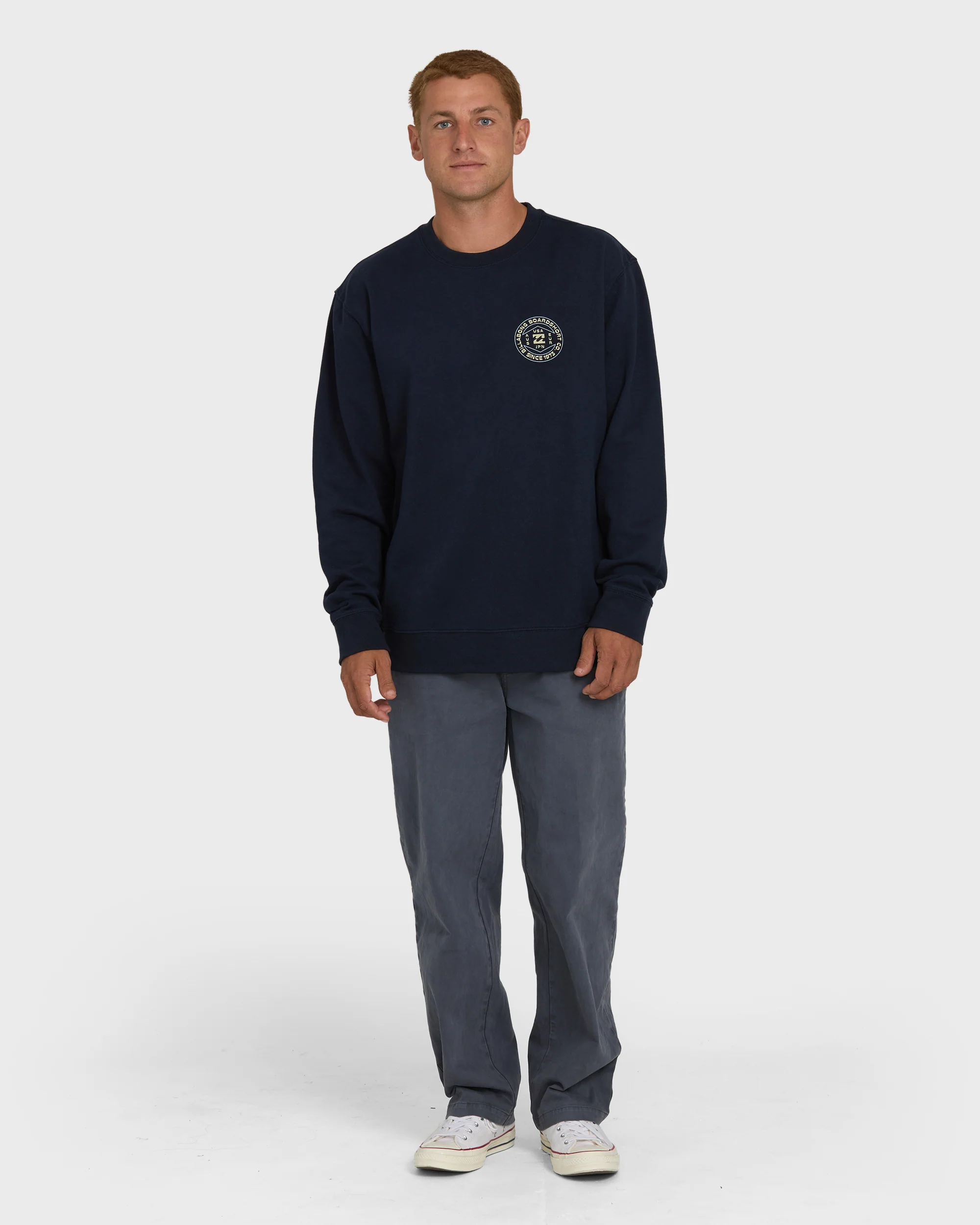 Rotation Crewneck Sweatshirt - Dark Navy - Image 4
