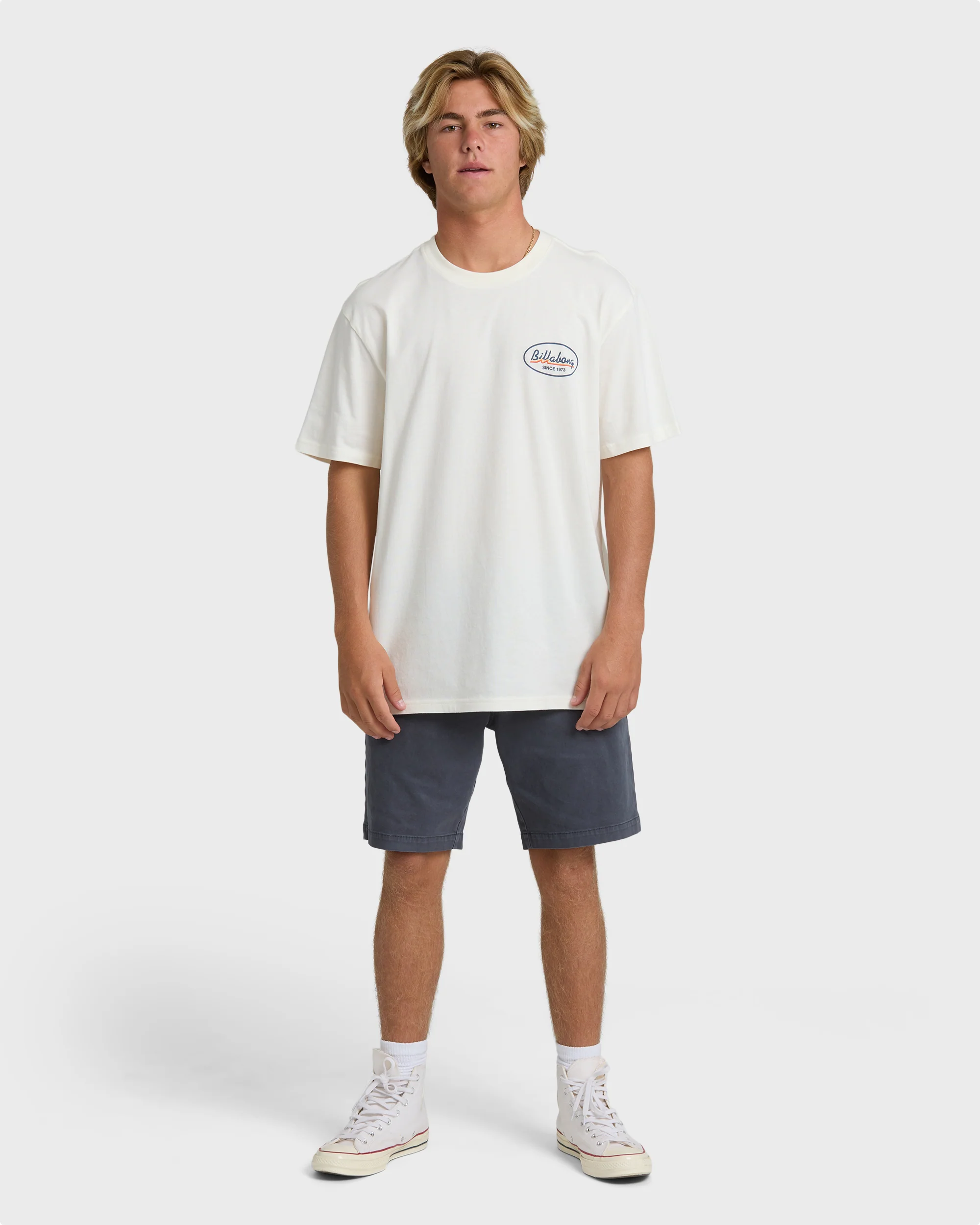 Runner Premium Short Sleeve T-Shirt - Off White - Image 4