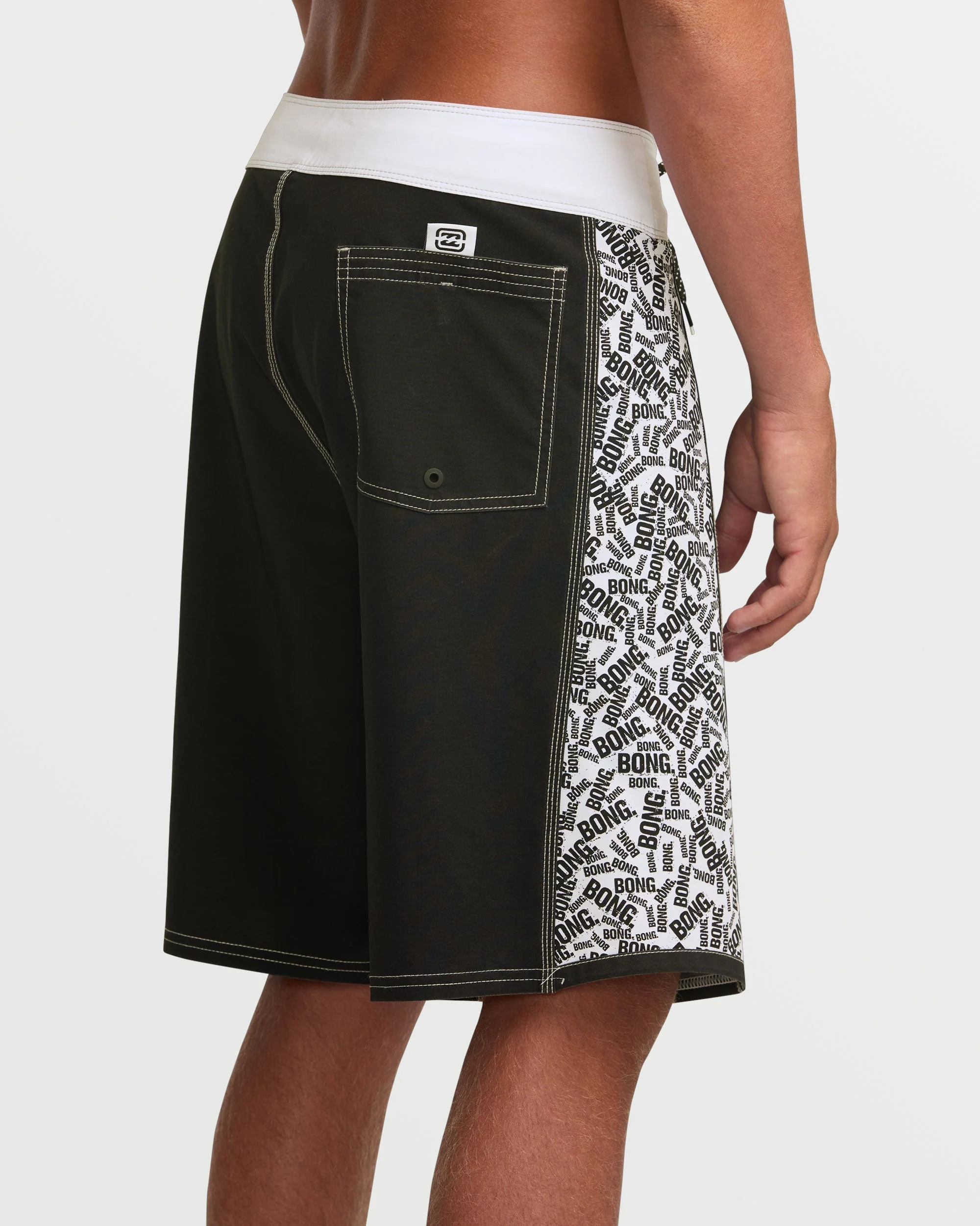 Scoop Pro Performance 20" Boardshorts - Black - Image 9