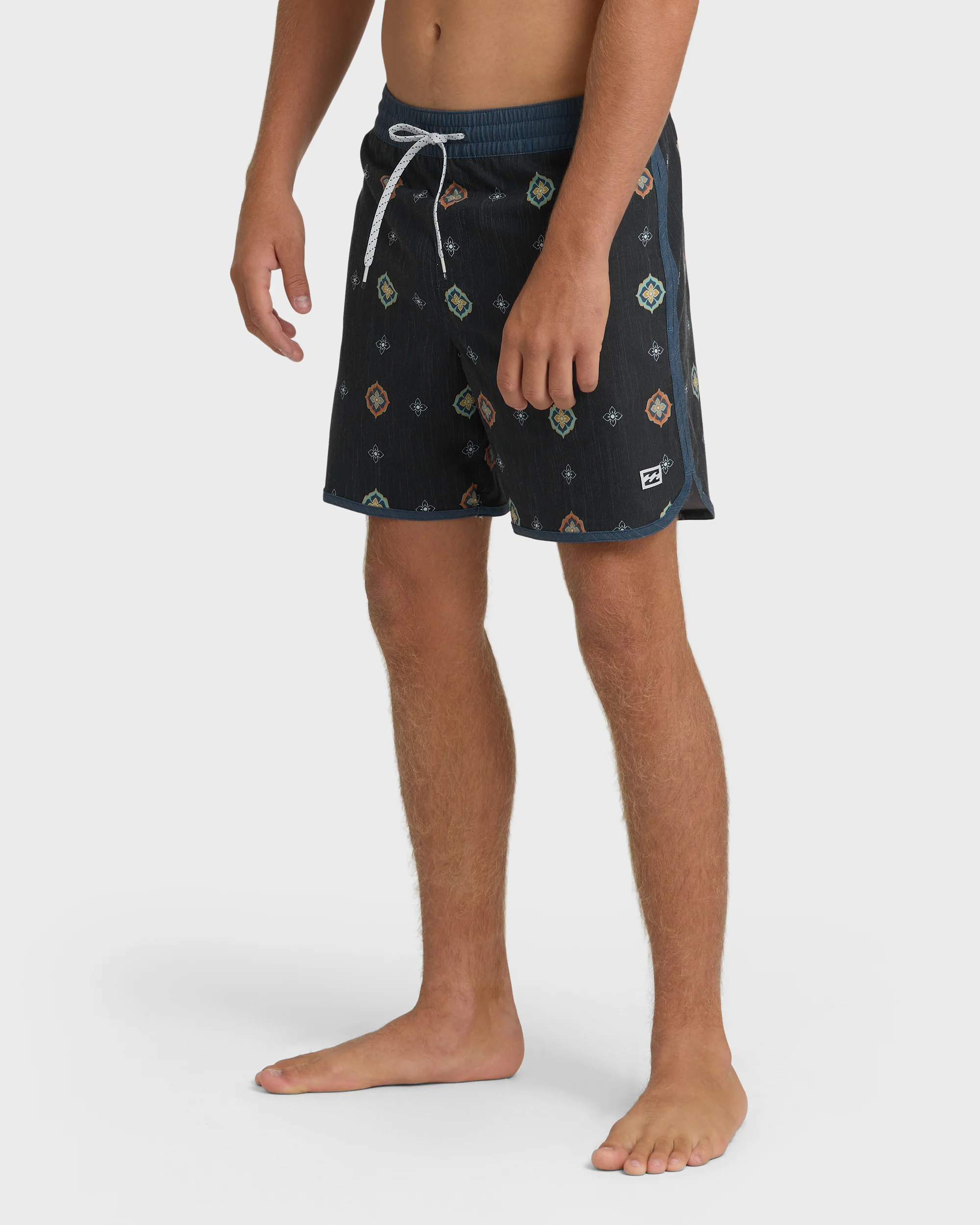 Seventy Three Layback 16" Trunks - Navy - Image 3