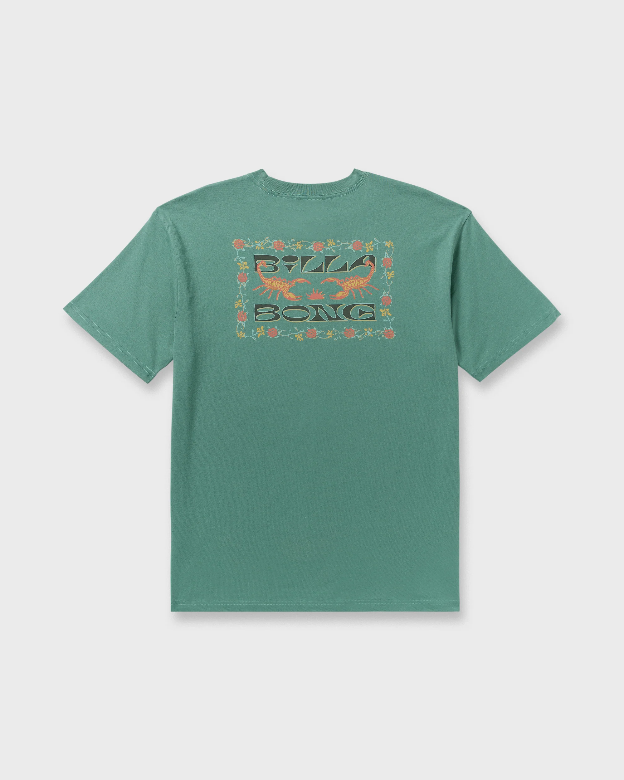 Sharp Regular Short Sleeve T-Shirt - Sage Green - Image 7