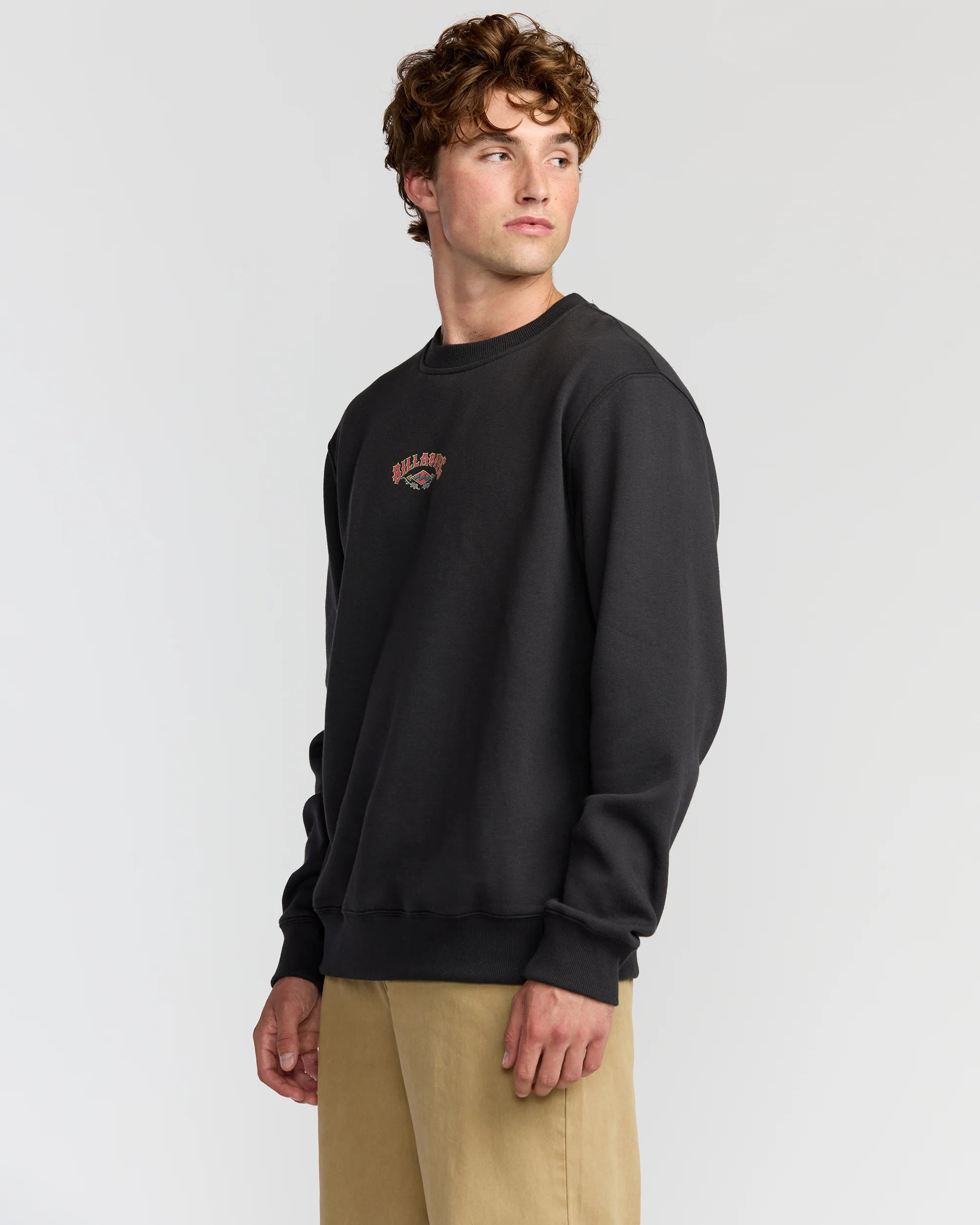 Short Sands Crewneck Sweatshirt - Washed Black - Image 4