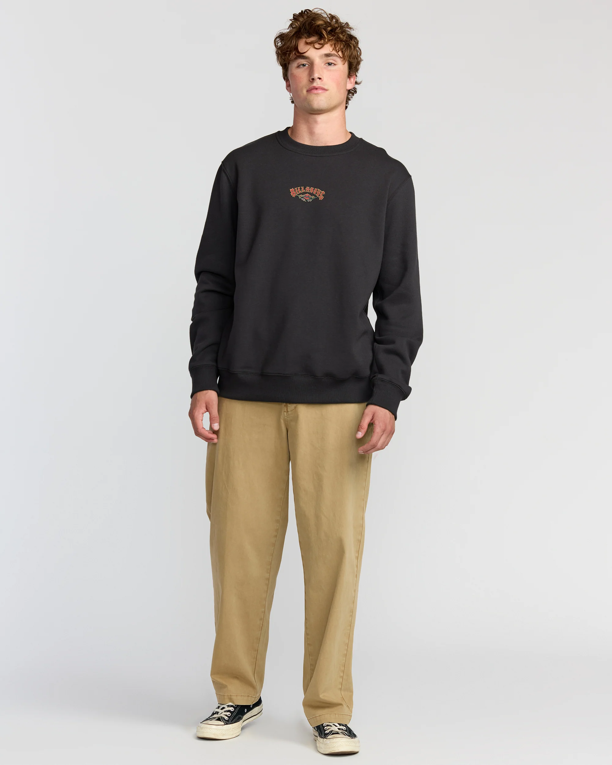Short Sands Crewneck Sweatshirt - Washed Black - Image 5