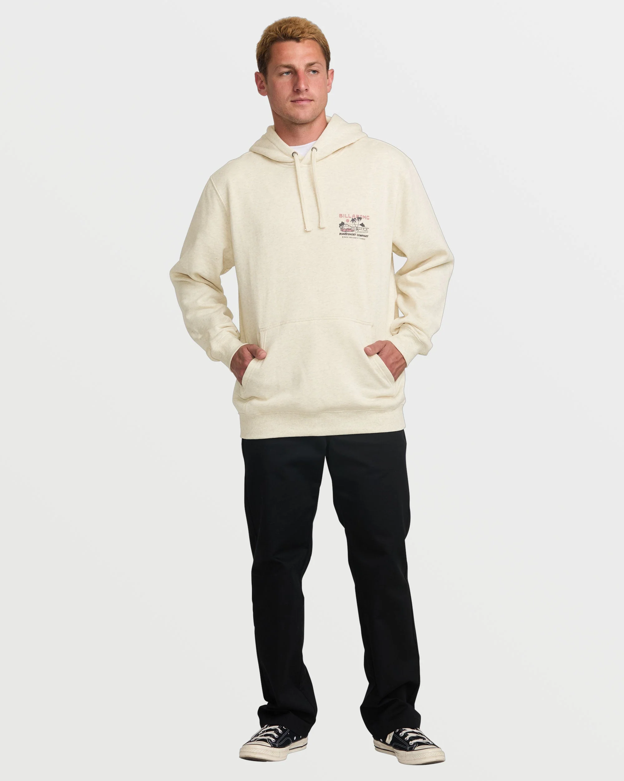 Short Sands Pullover Hoodie - Desert Sand Heather - Image 5