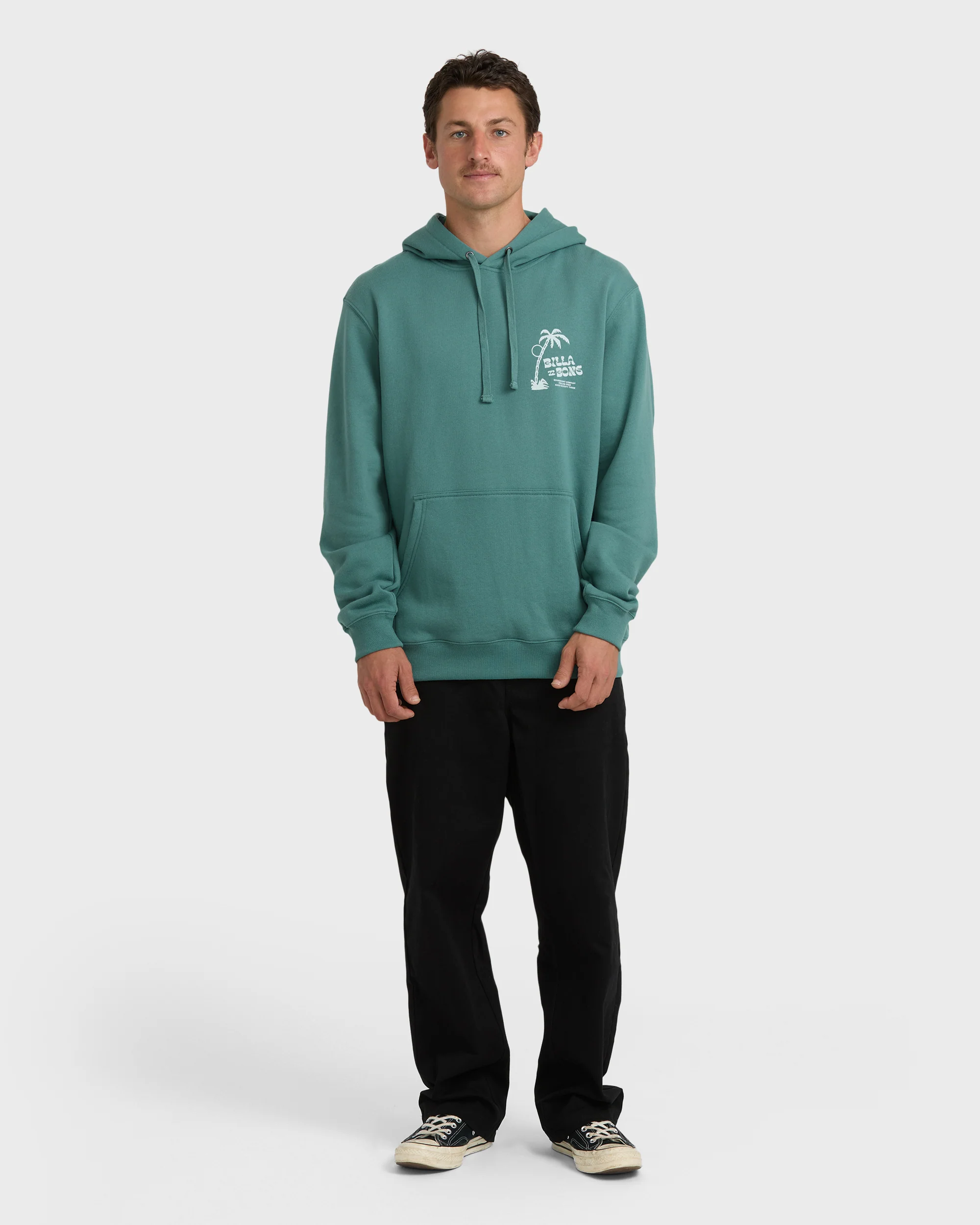 Short Sands Pullover Hoodie - Sage Green - Image 4
