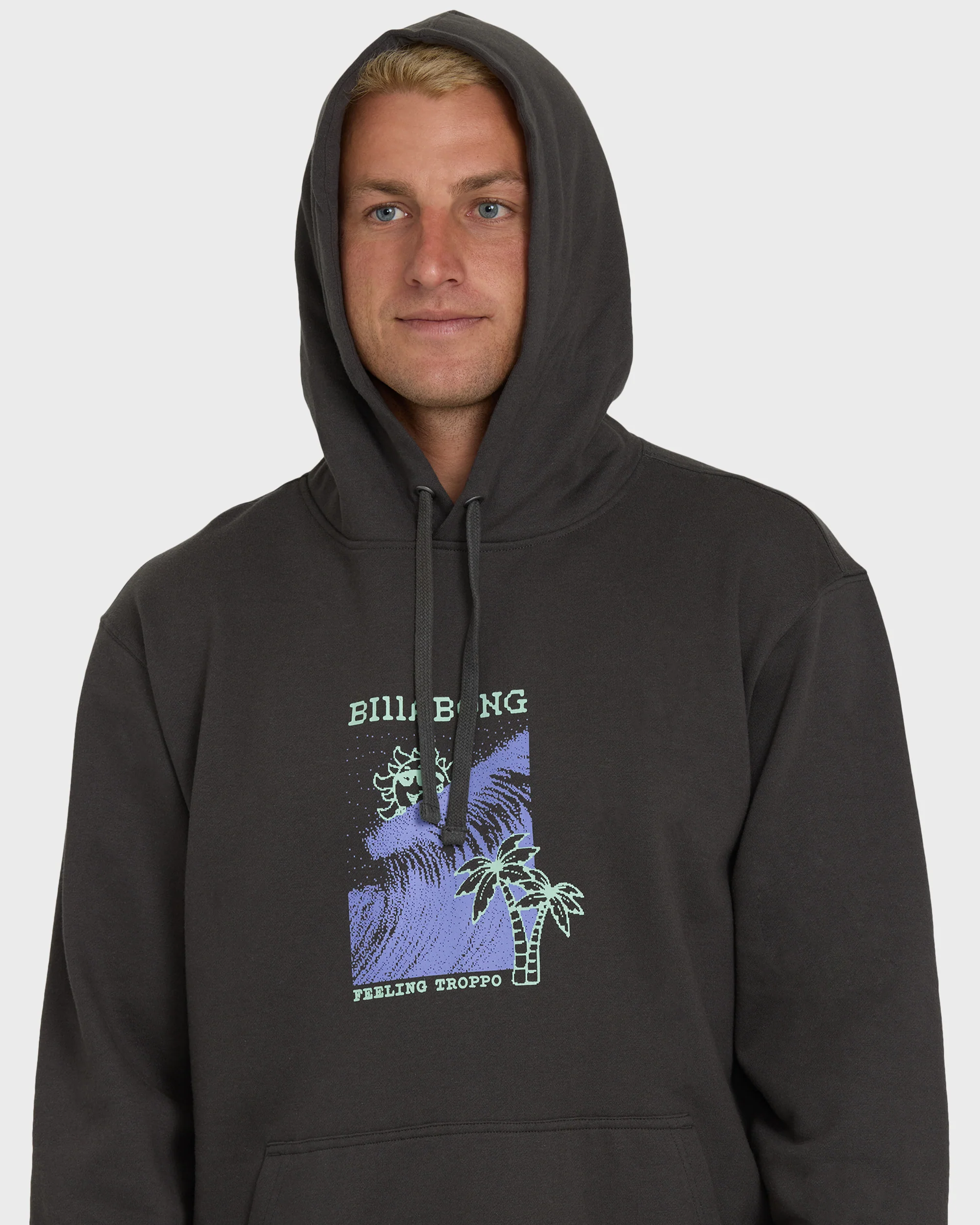 Shortsands Pullover Hoodie - Raven - Image 5