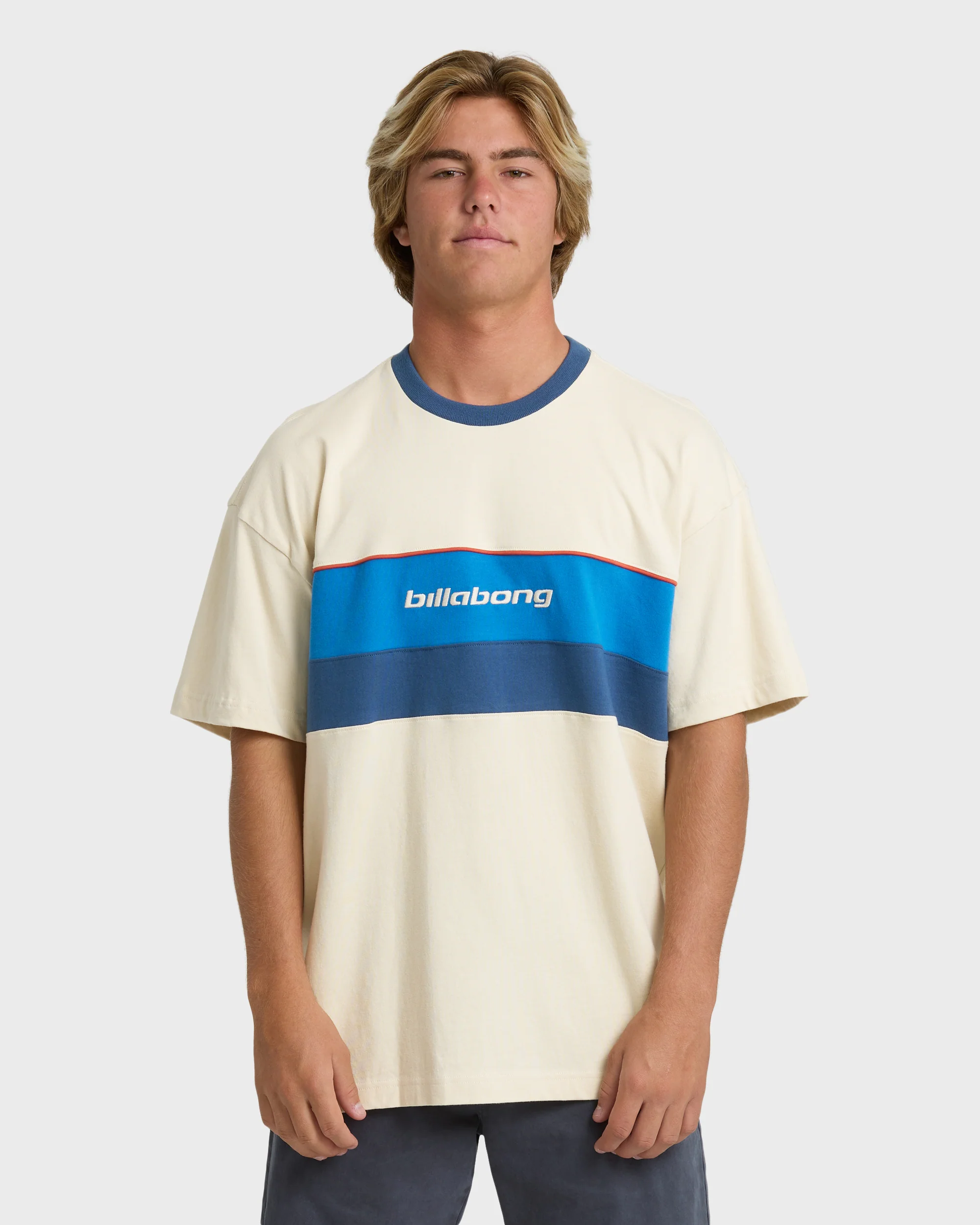 Simulator Crew Short Sleeve T-Shirt - Oatmeal - Image 3