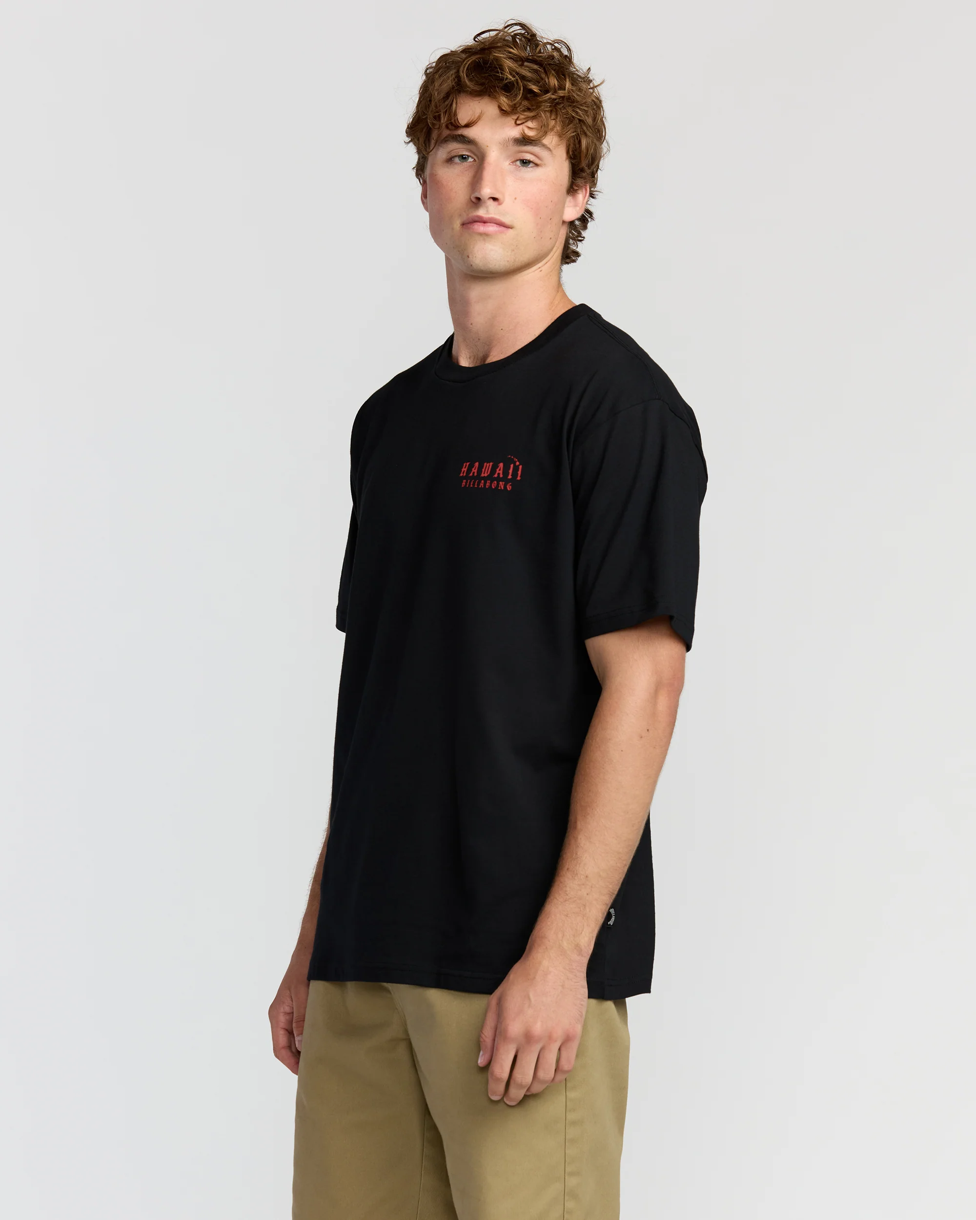 Skull Wave Hi Regular Short Sleeve T-Shirt - Black - Image 4