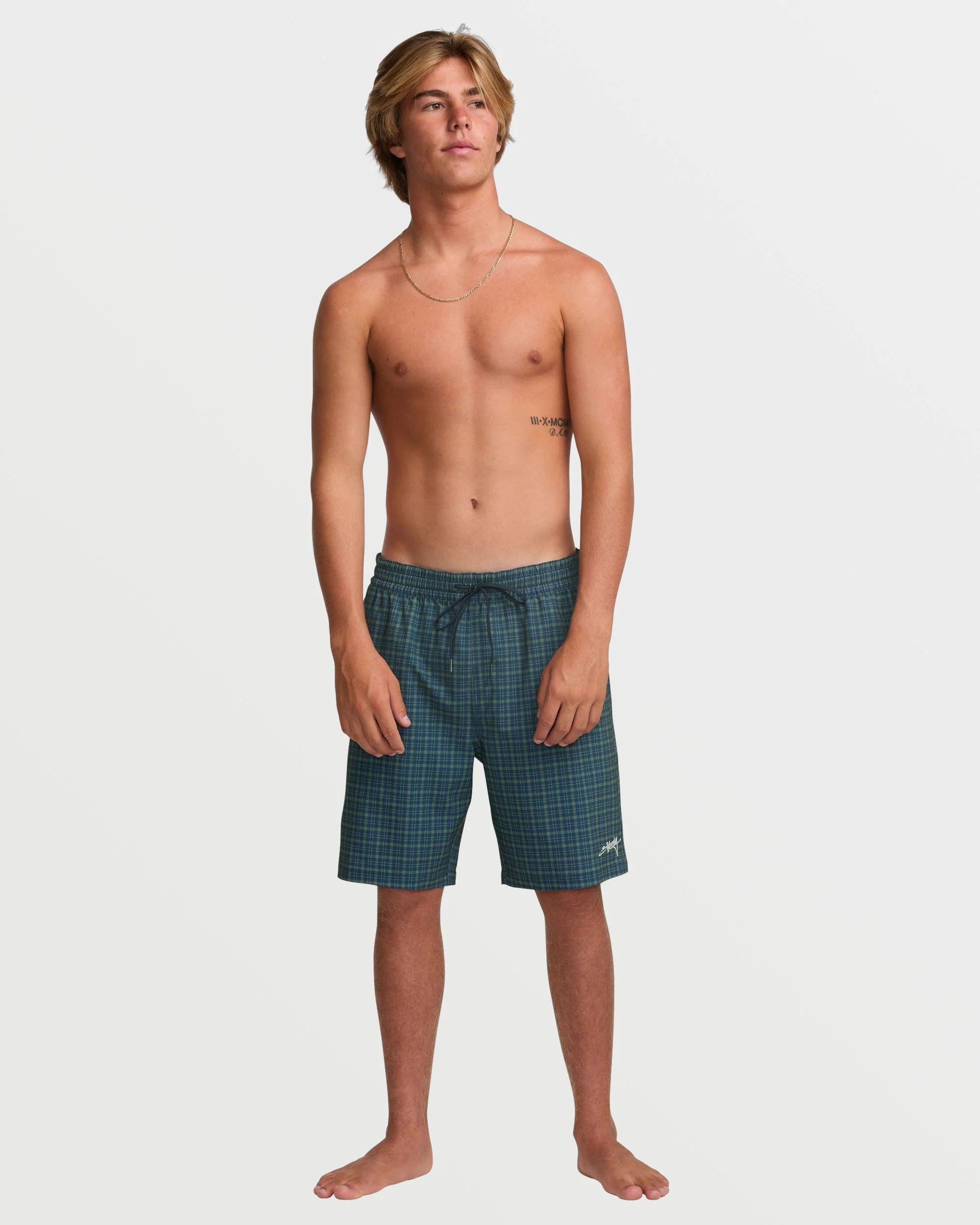 Slider Laybacks 19" Trunks - Navy - Image 6