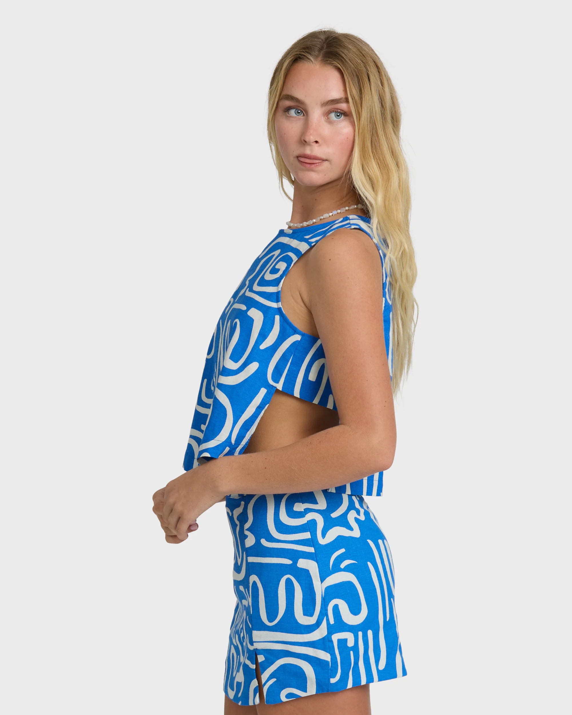 So Breezy Tank - True Blue - Image 7