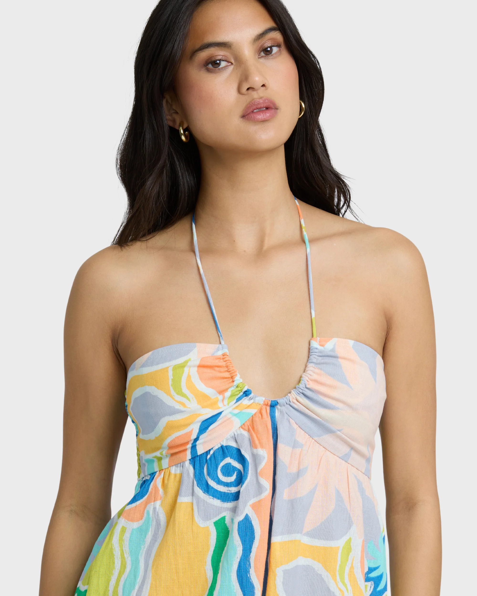 So Groovy Romper - Blue Multi - Image 6