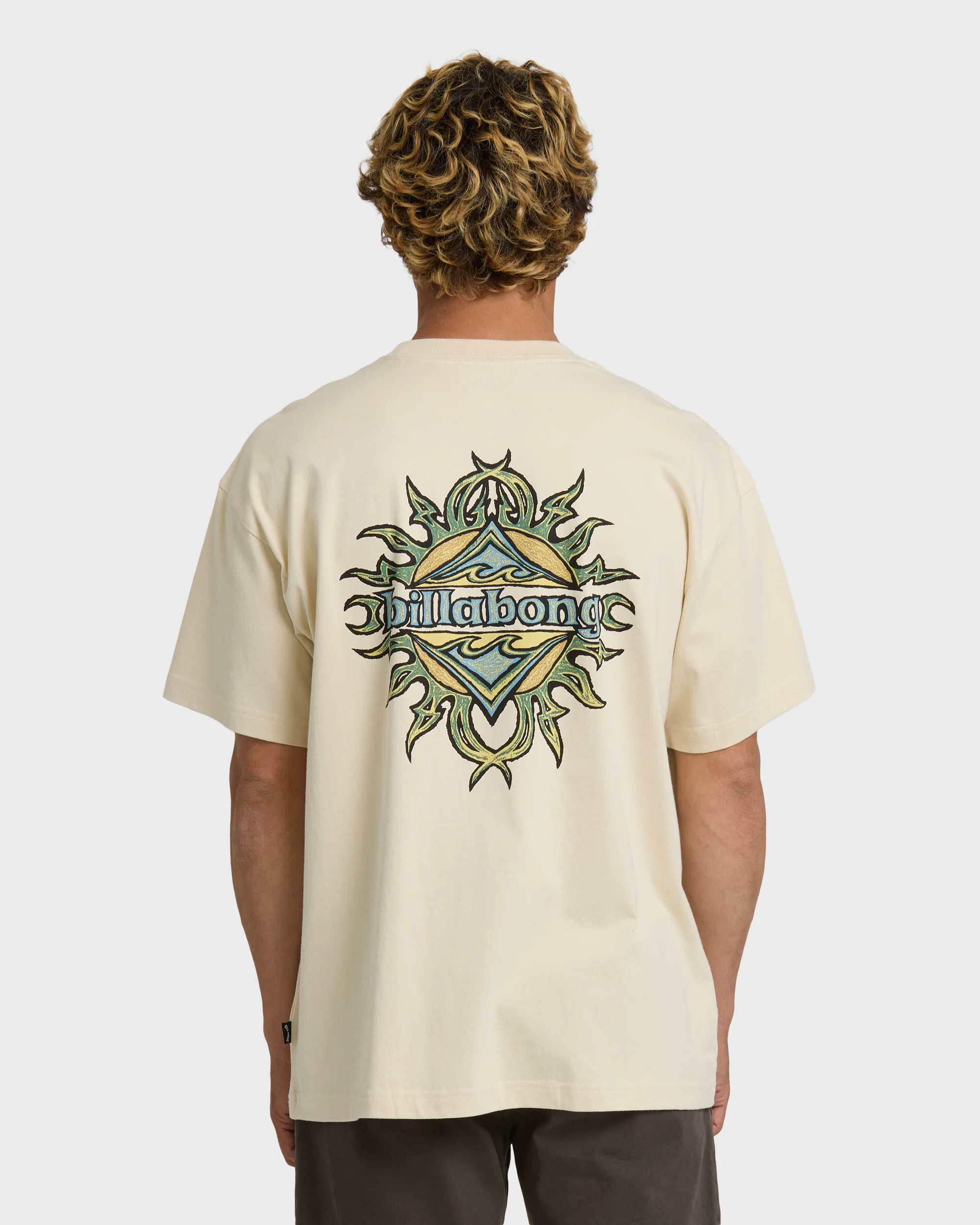 Solar Flare OG T-Shirt - Oatmeal - Image 4