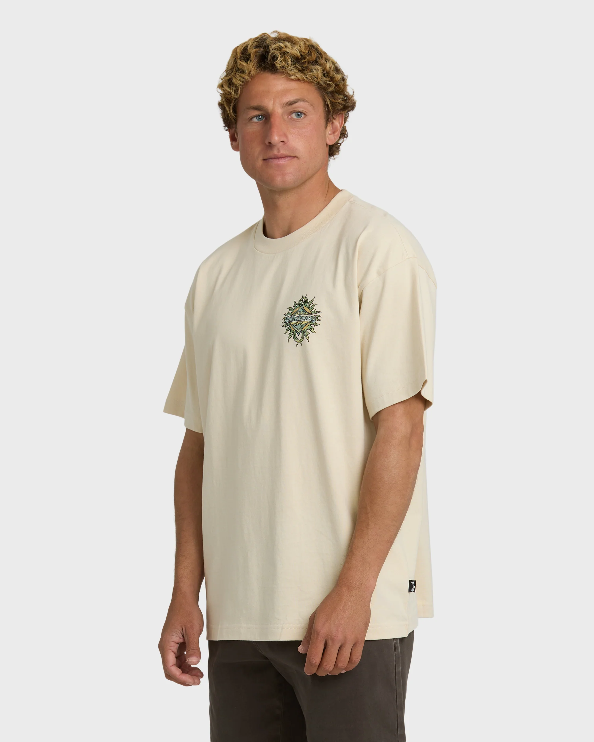 Solar Flare OG T-Shirt - Oatmeal - Image 5