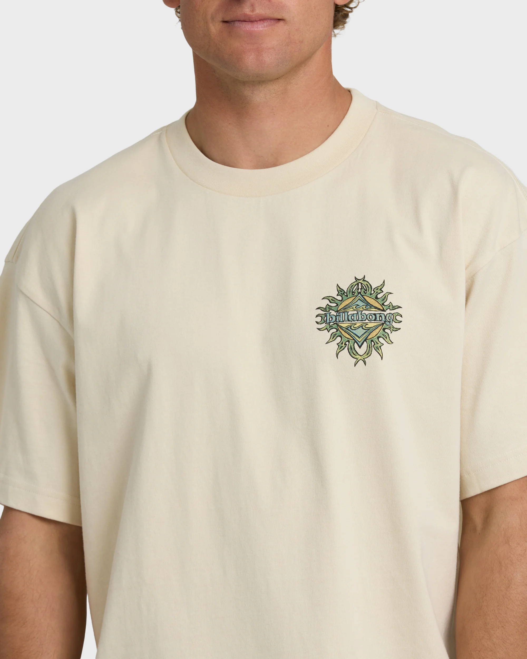Solar Flare OG T-Shirt - Oatmeal - Image 7