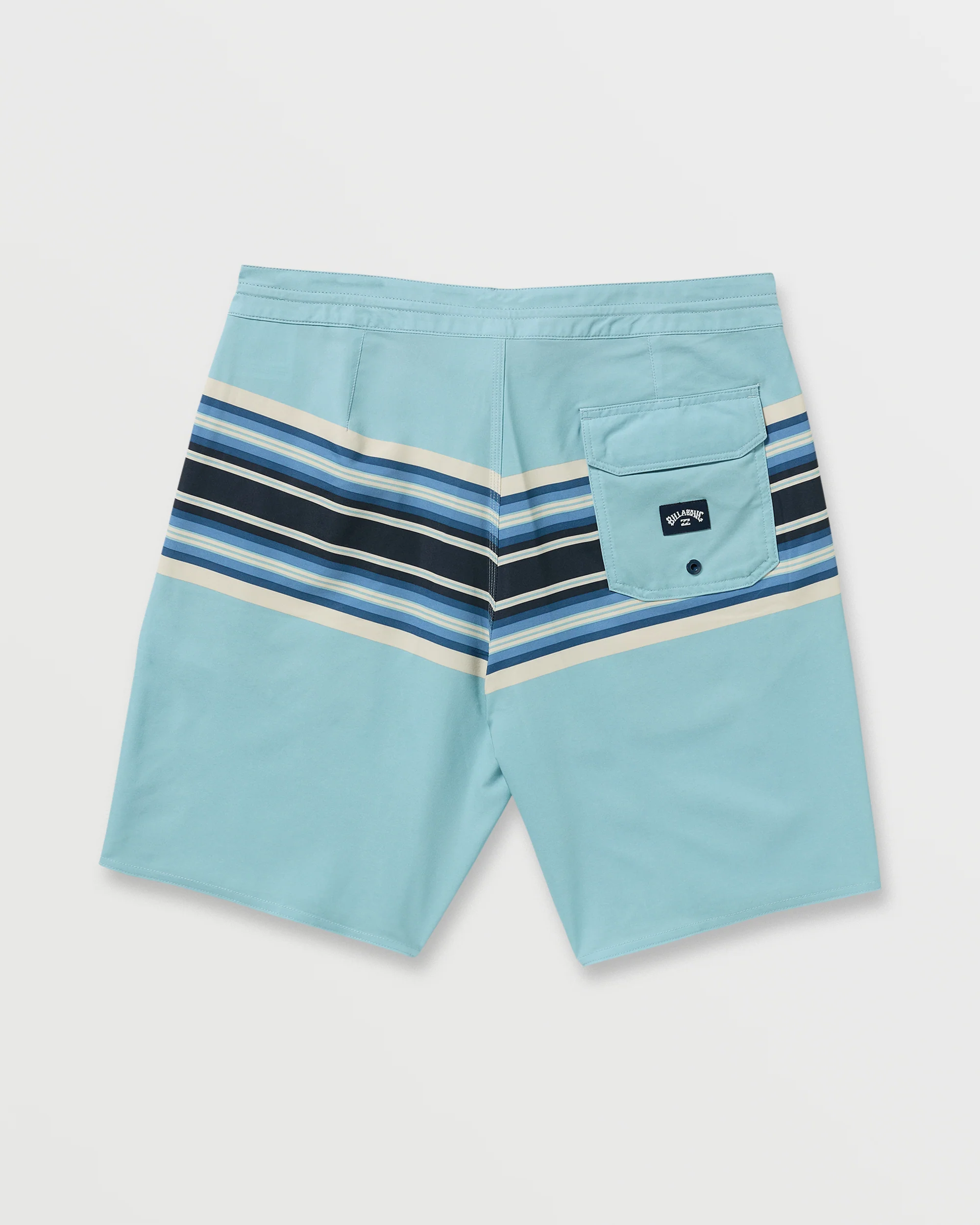 Spinner Lo Tide 19" Boardshorts - Washed Blue - Image 4