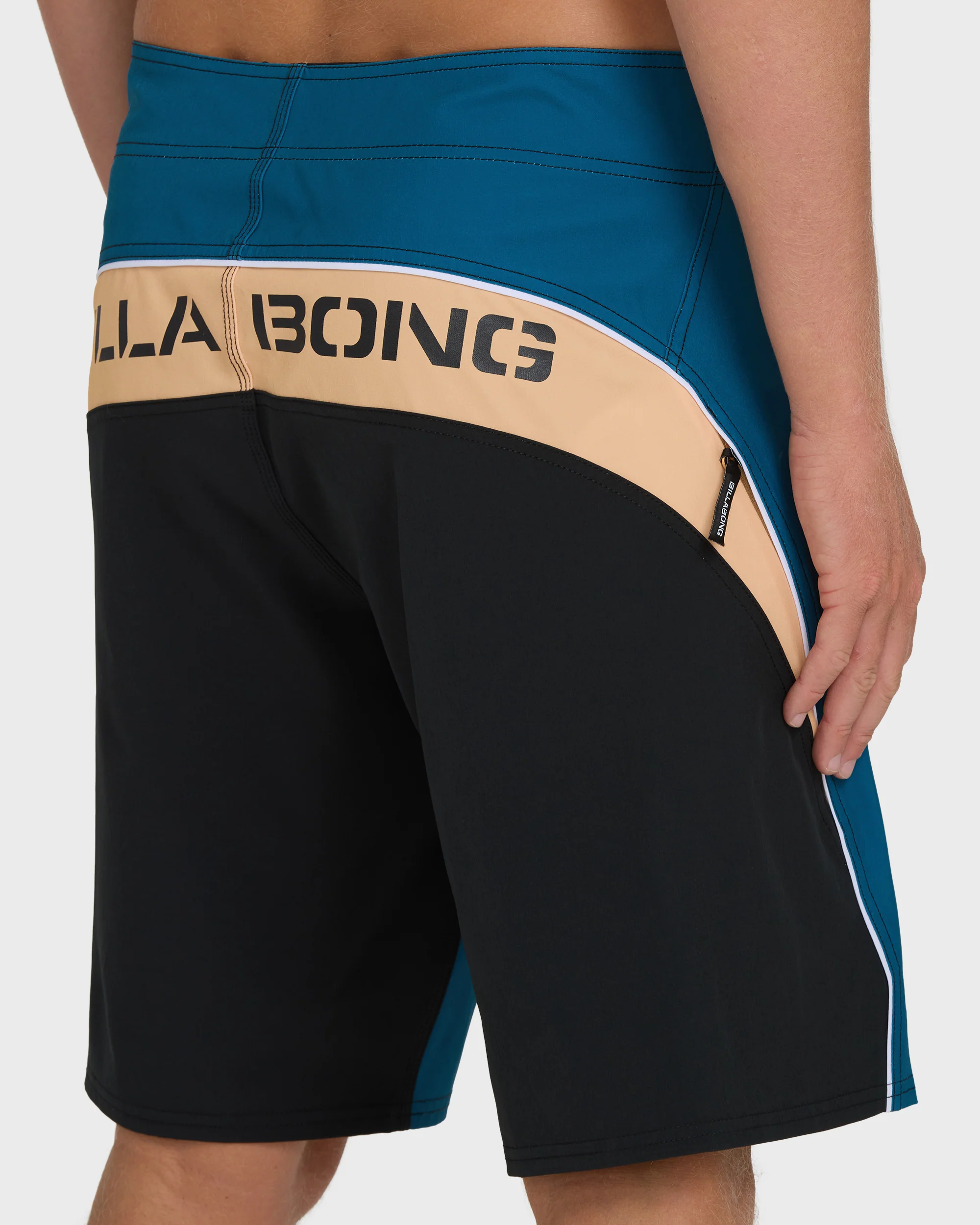 Straddie Pro 20" Boardshorts - Tropical Teal - Image 5