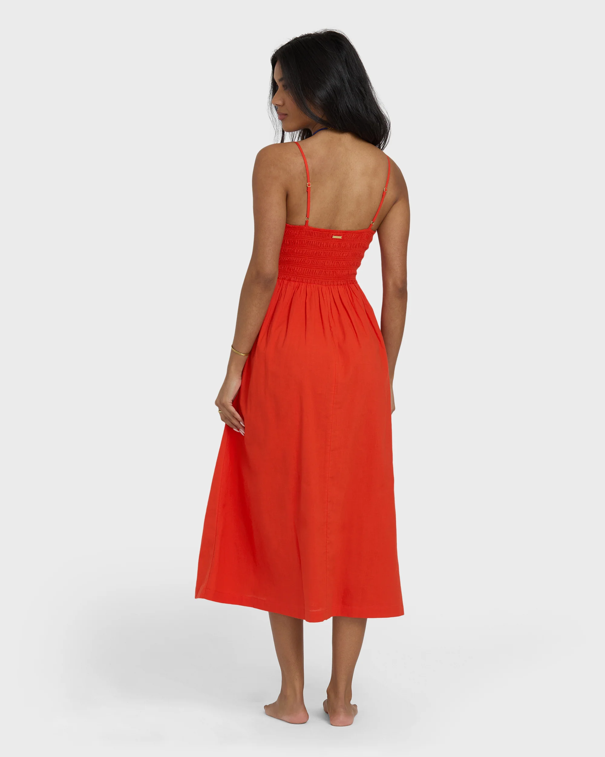 Such A Trip Midi Dress - Red Aloha - Image 8