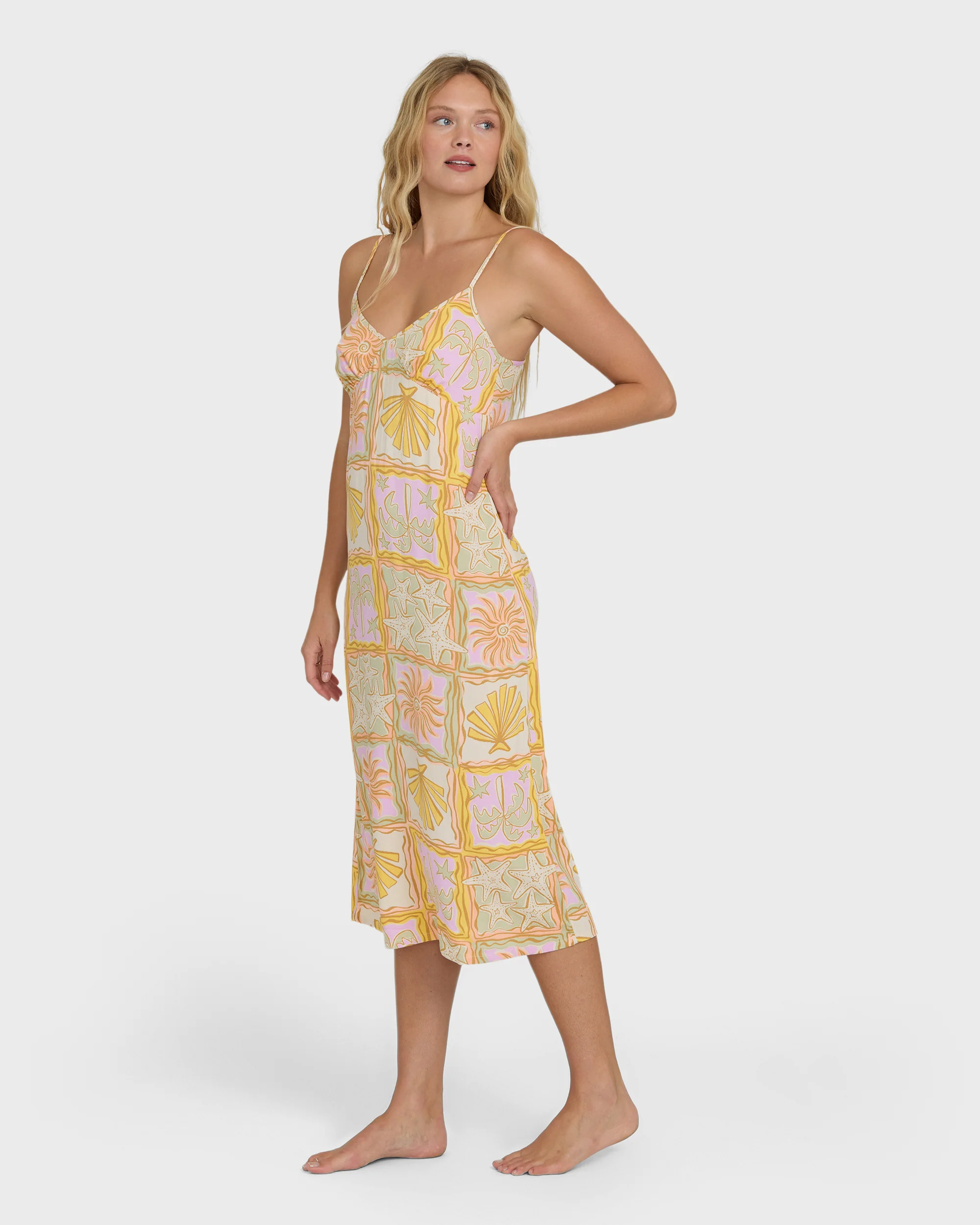 Summer Babe Midi Dress - Sweet Lilac - Image 4