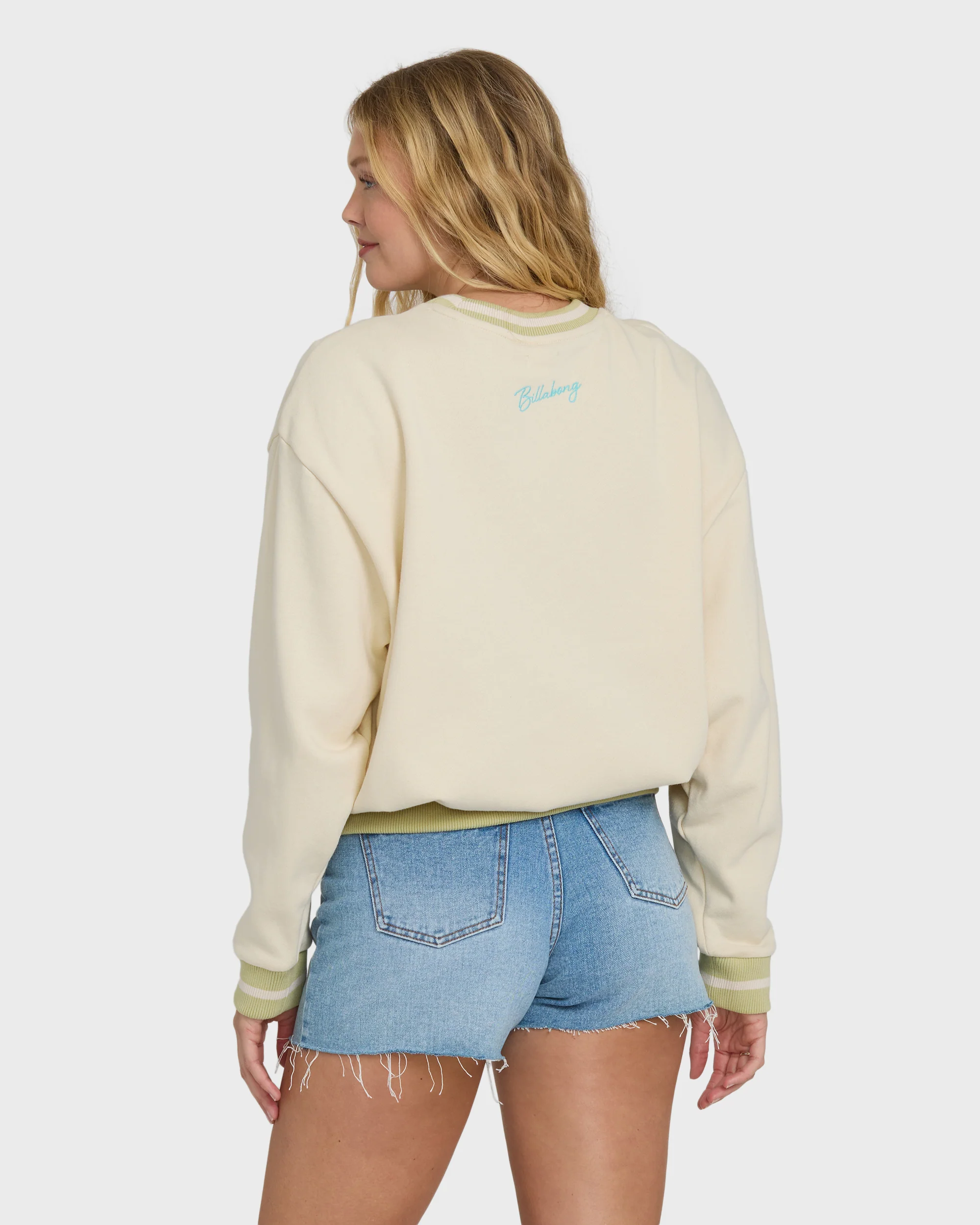 Summer Dreams Kendal Crewneck Sweatshirt - White Cap - Image 3