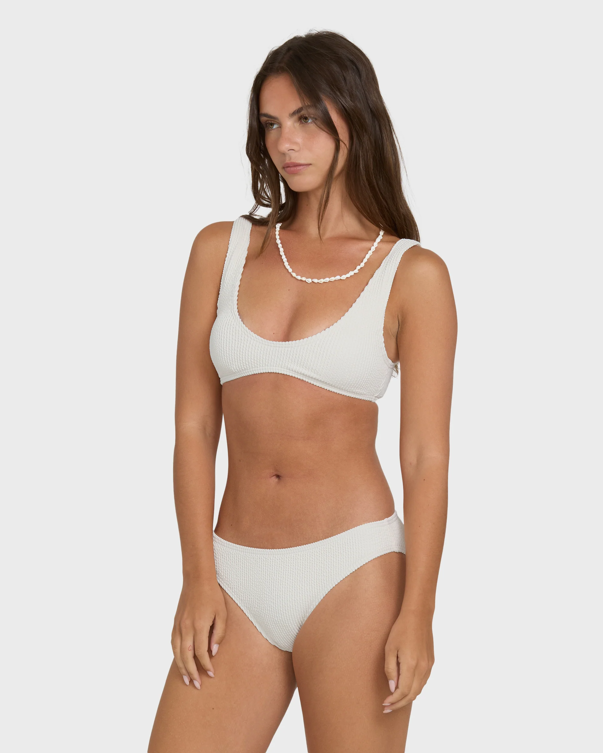 Summer Hi Scoop Tank Bikini Top - Salt Crystal - Image 3