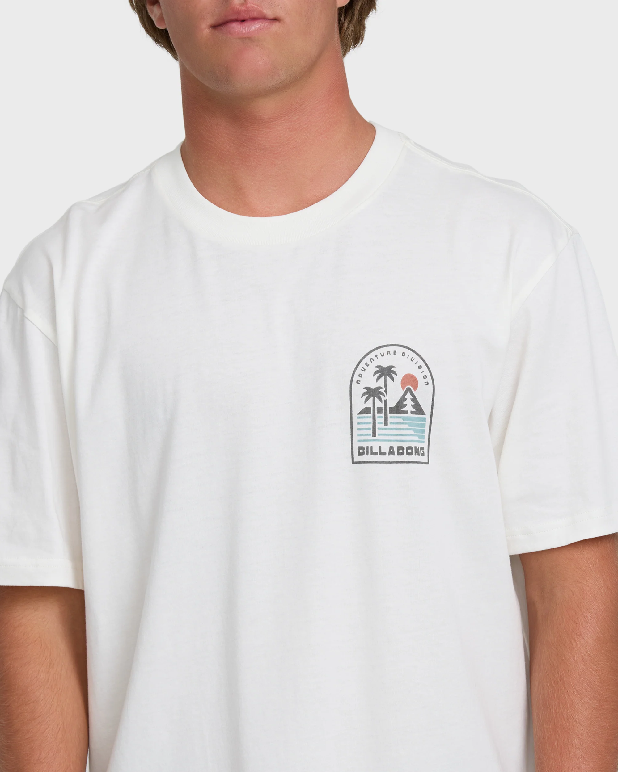 A/Div Sun Down Premium Short Sleeve Knit T-Shirt - Off White - Image 5