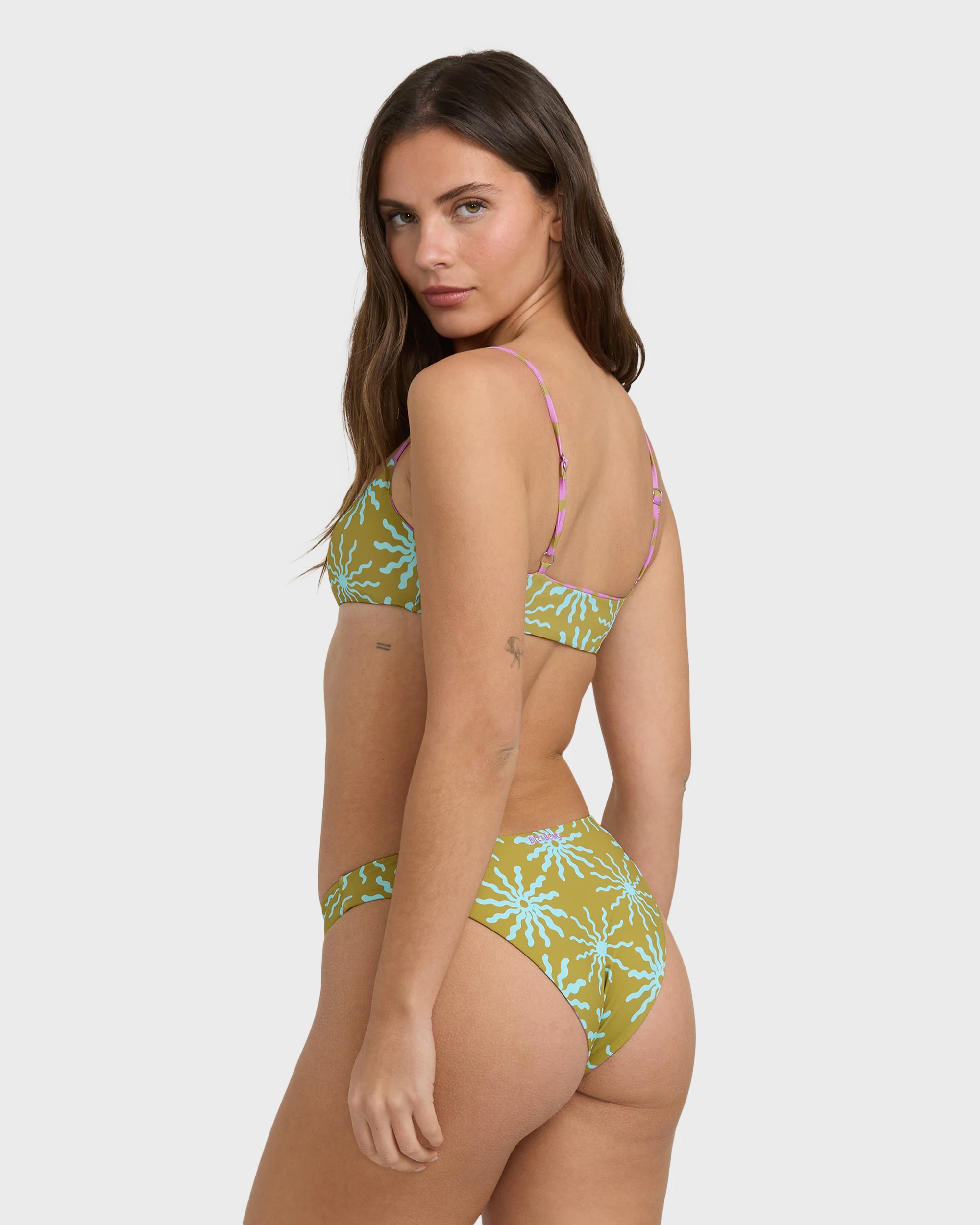 Sun Fired Reversible Hike Bikini Bottom - Moss - Image 6