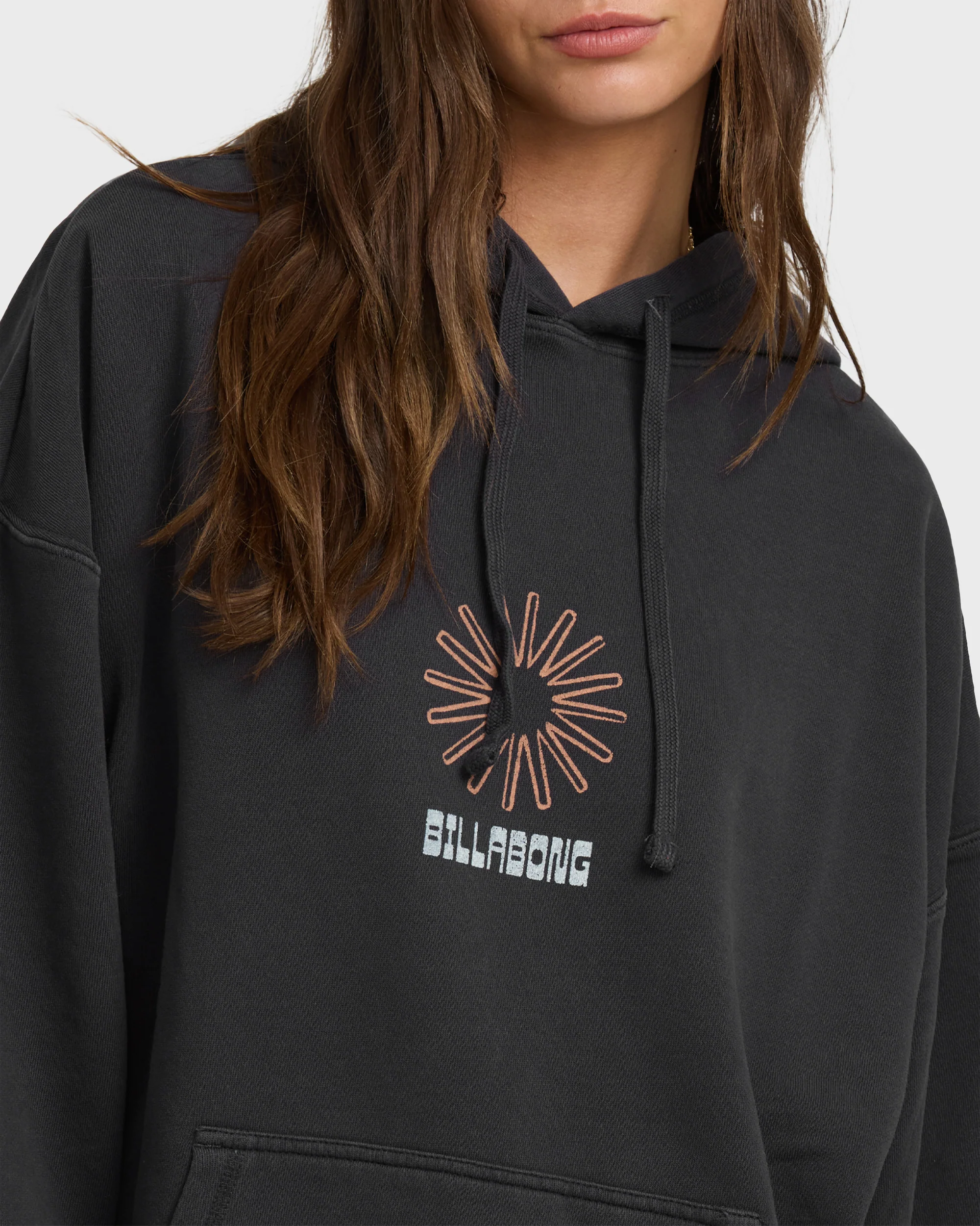 Sun & Waves Hoodie - Black Sands - Image 5
