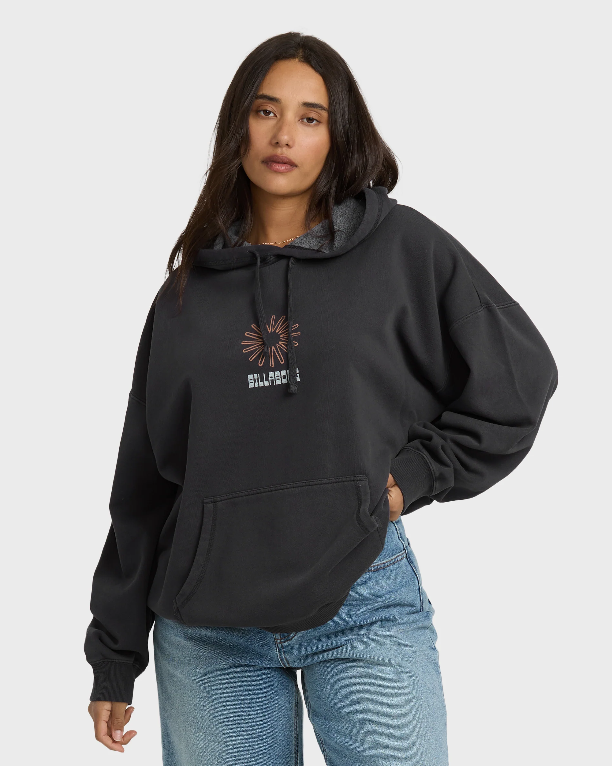 Sun & Waves Hoodie - Black Sands - Image 6