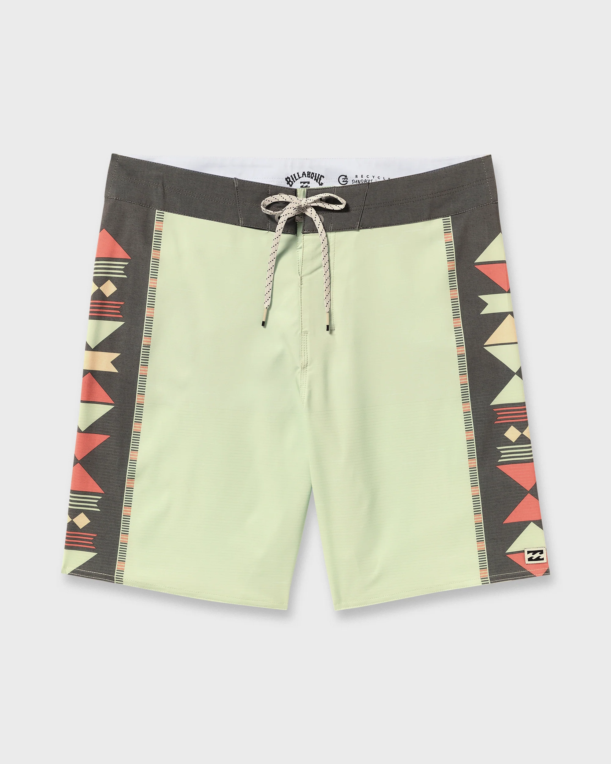 Sundays Airlite 19" Boardshorts - Green Ash - Image 8