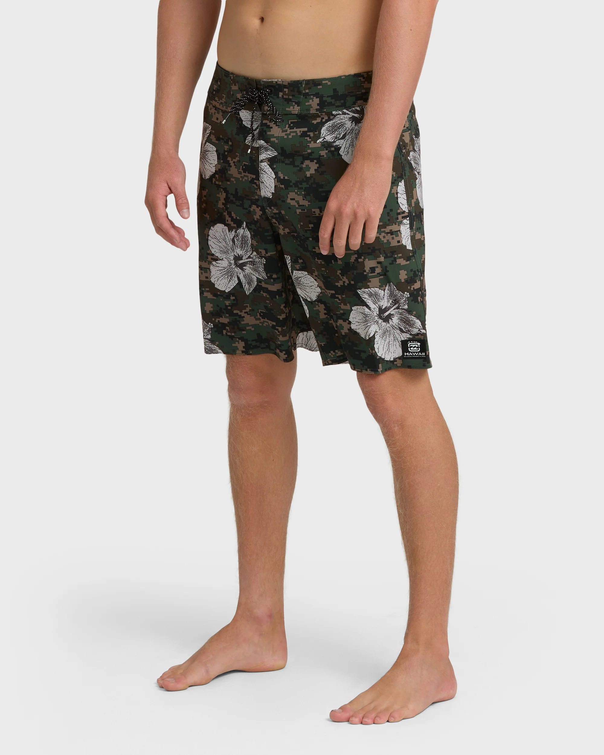 Sundays Hi Pro 19" Boardshorts - Camo Floral - Camo Floral - Image 5