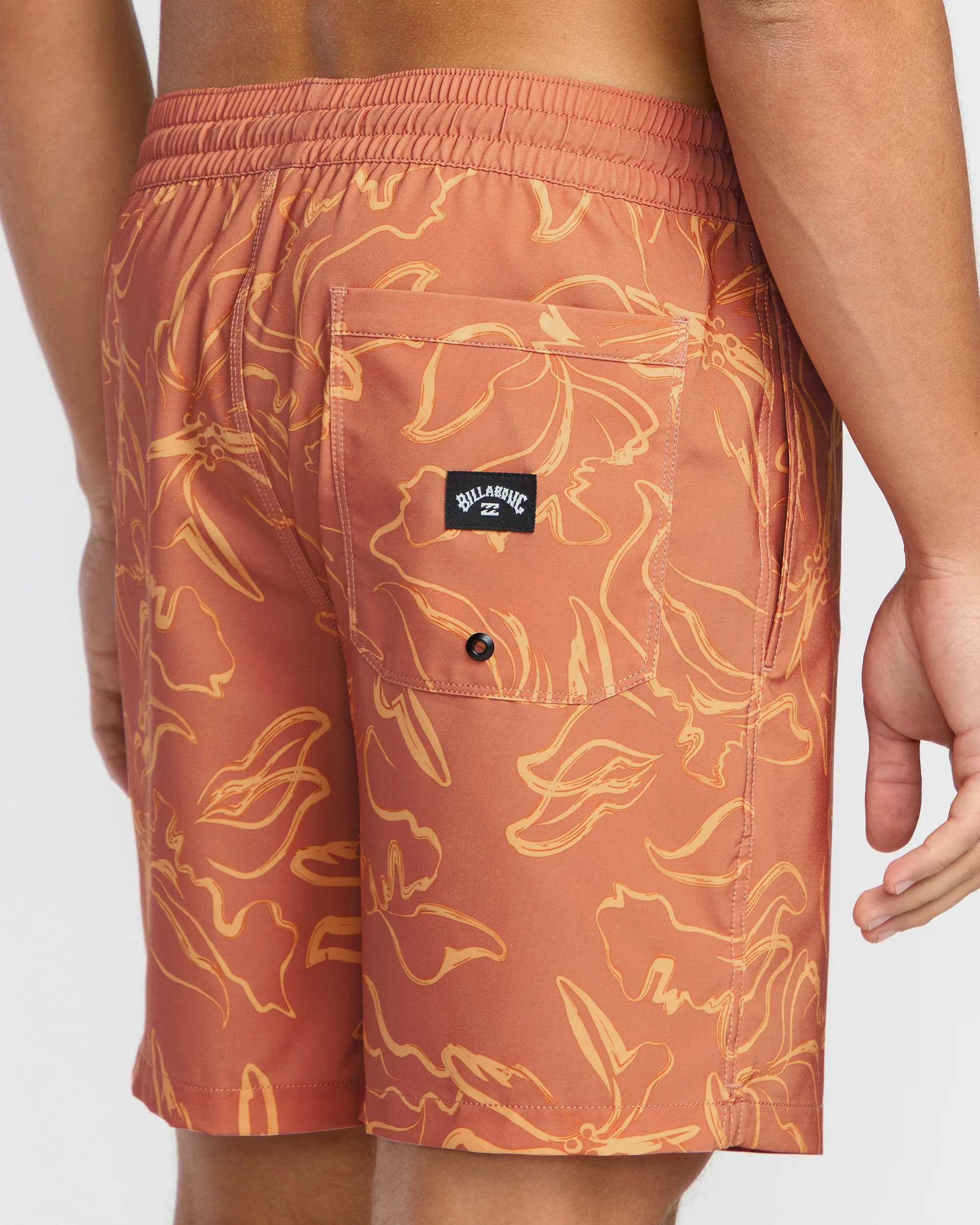 Sundays Laybacks 17" Trunks - Dusty Rose - Image 6