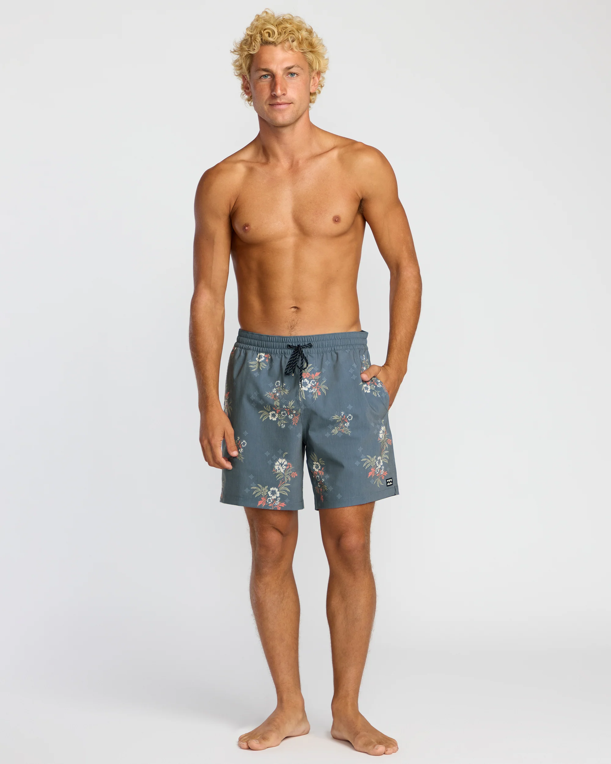 Sundays Laybacks 17" Trunks - Steel Blue - Image 5
