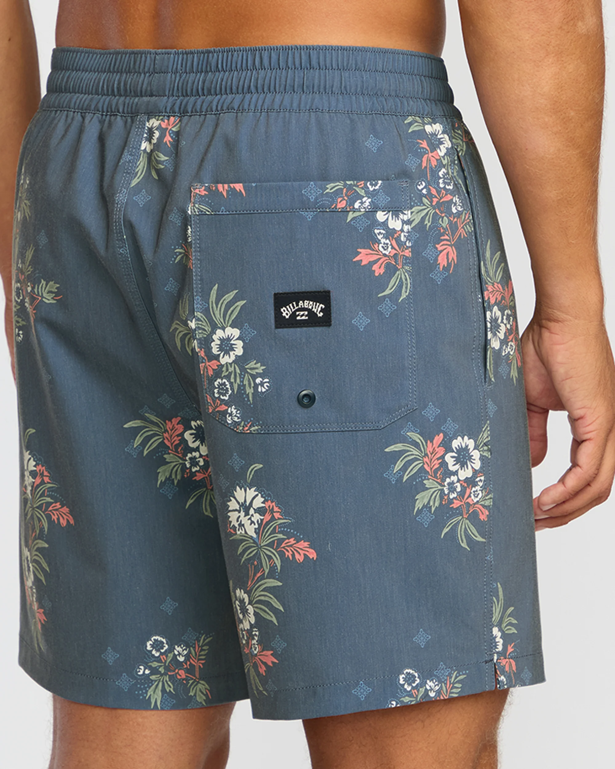 Sundays Laybacks 17" Trunks - Steel Blue - Image 6