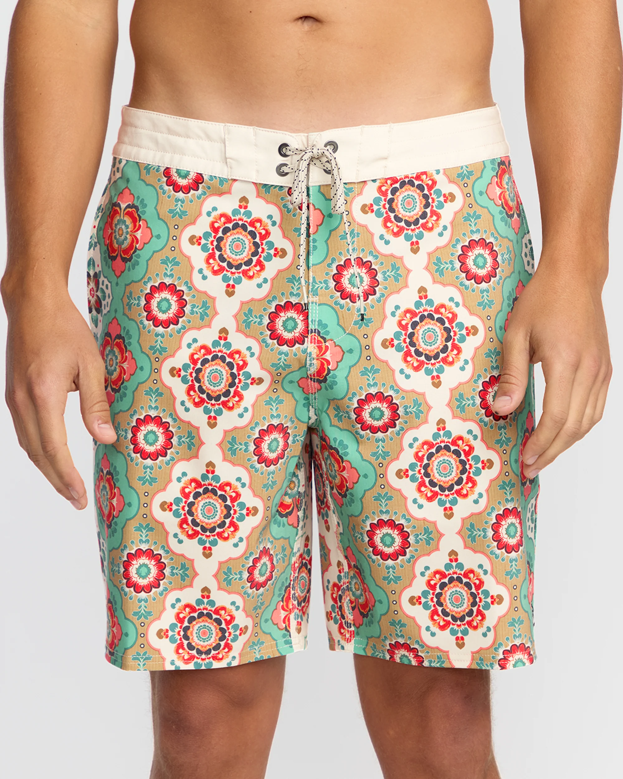 Sundays Lo Tide 19" Boardshorts - Sand - Image 7