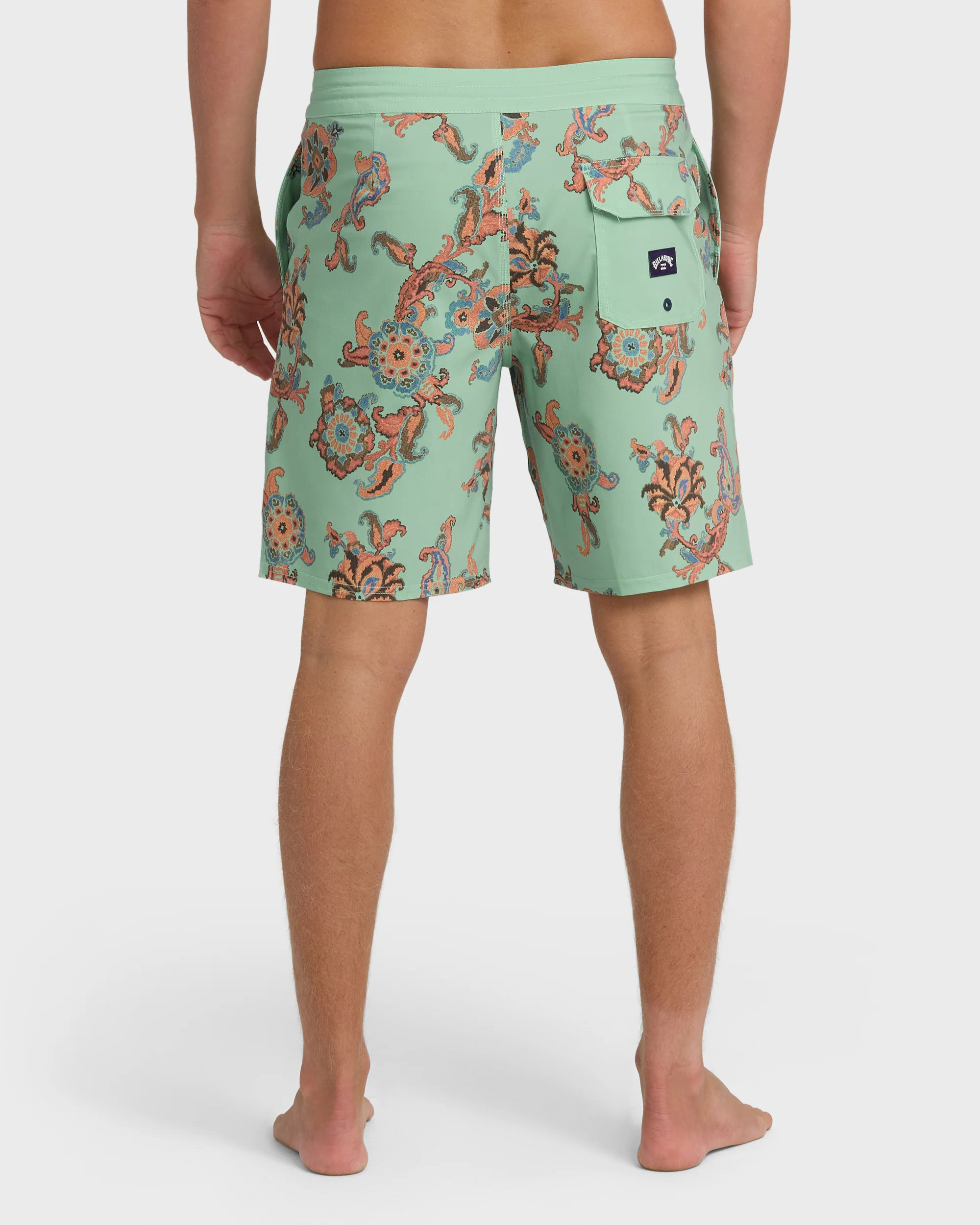 Sundays Lo Tide 18" Boardshorts - Granite Green Multi - Granite Green - Image 2
