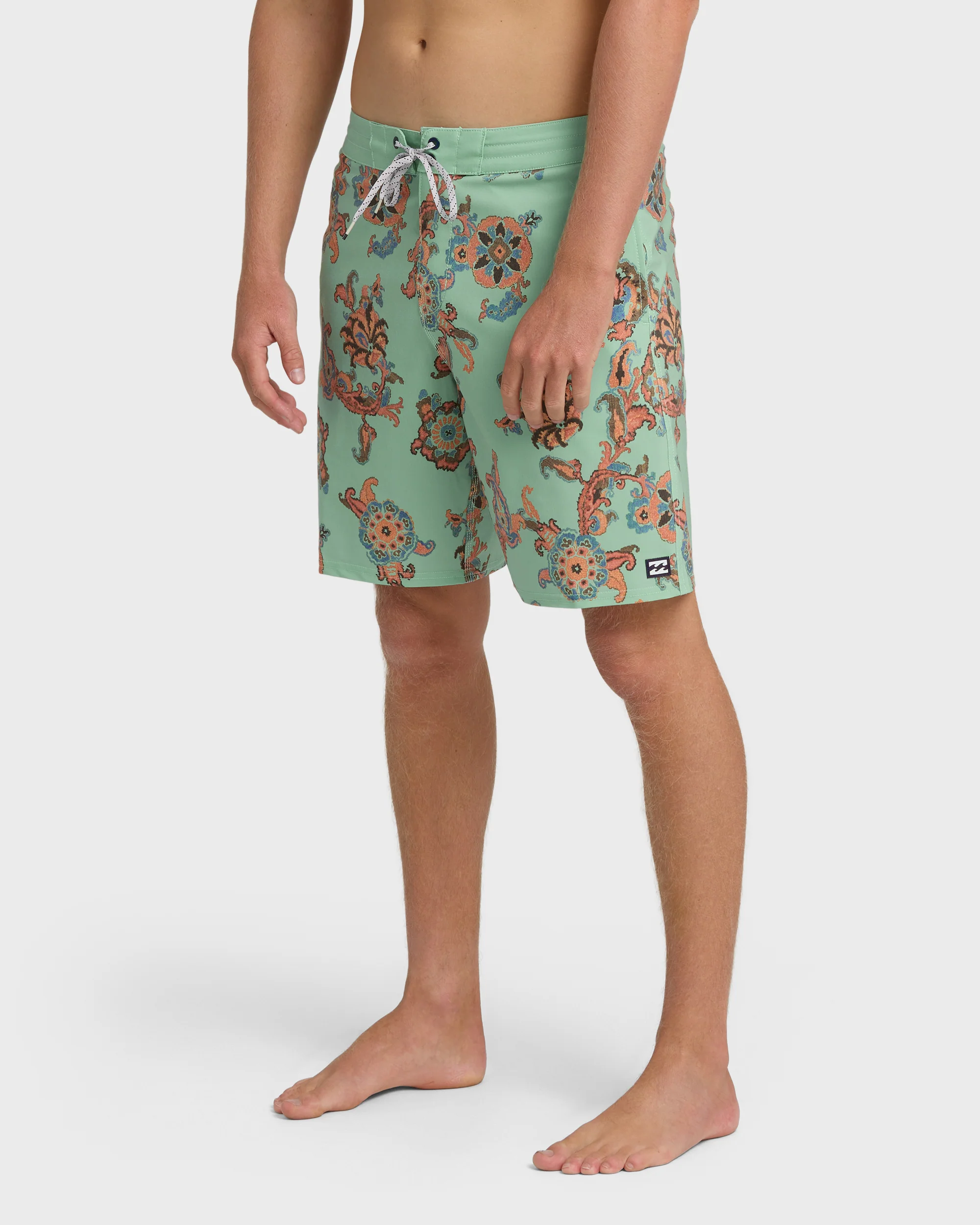 Sundays Lo Tide 18" Boardshorts - Granite Green Multi - Granite Green - Image 3