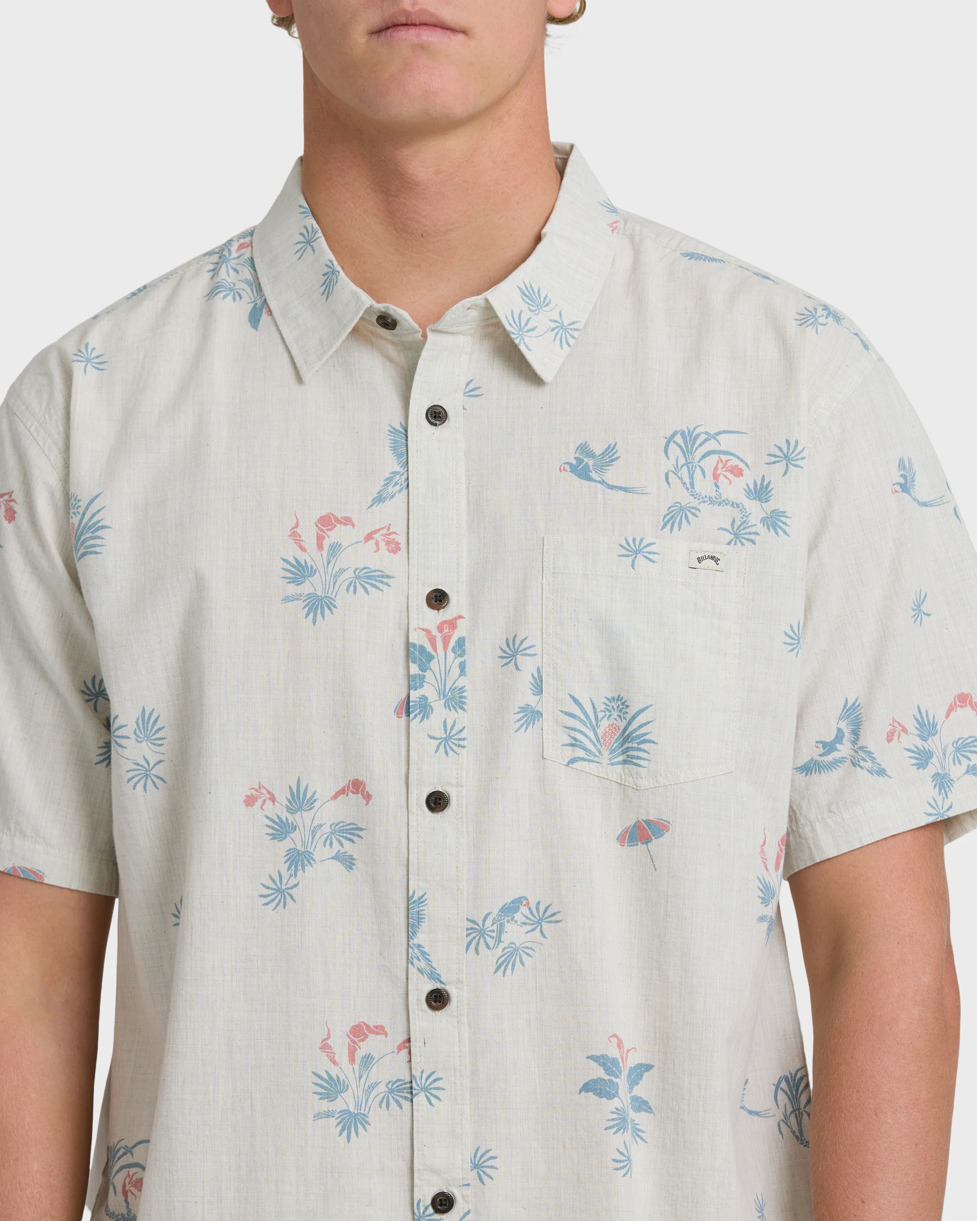 Sundays Mini Short Sleeve Shirt - Stone - Image 5