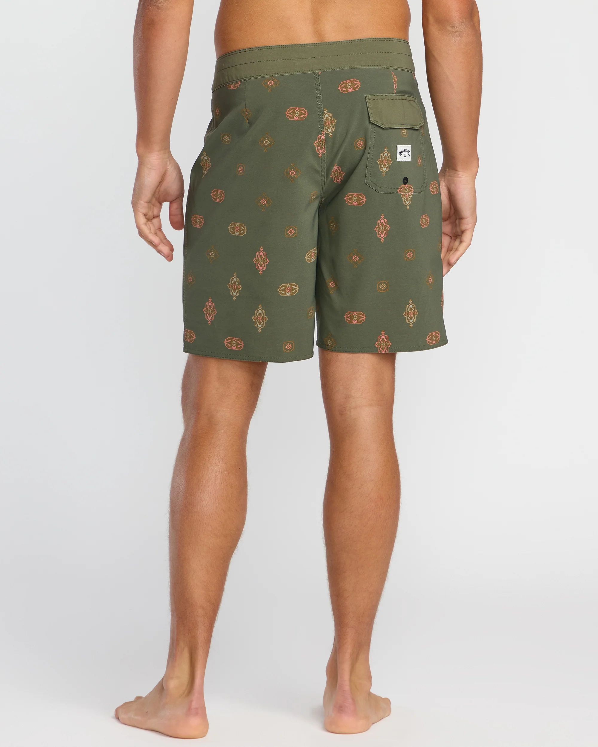 Sundays Pro Performance 19" Boardshorts - Military - Image 2