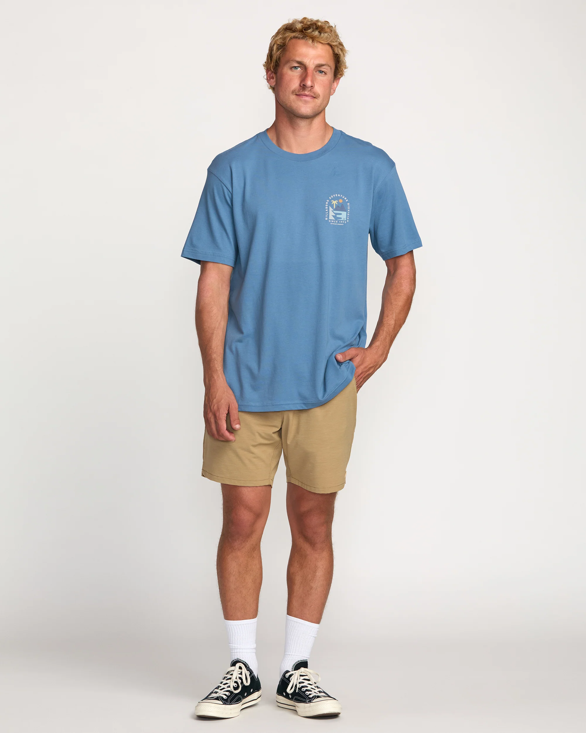 Sundown A/Div Tee - Carolina Blue - Image 6