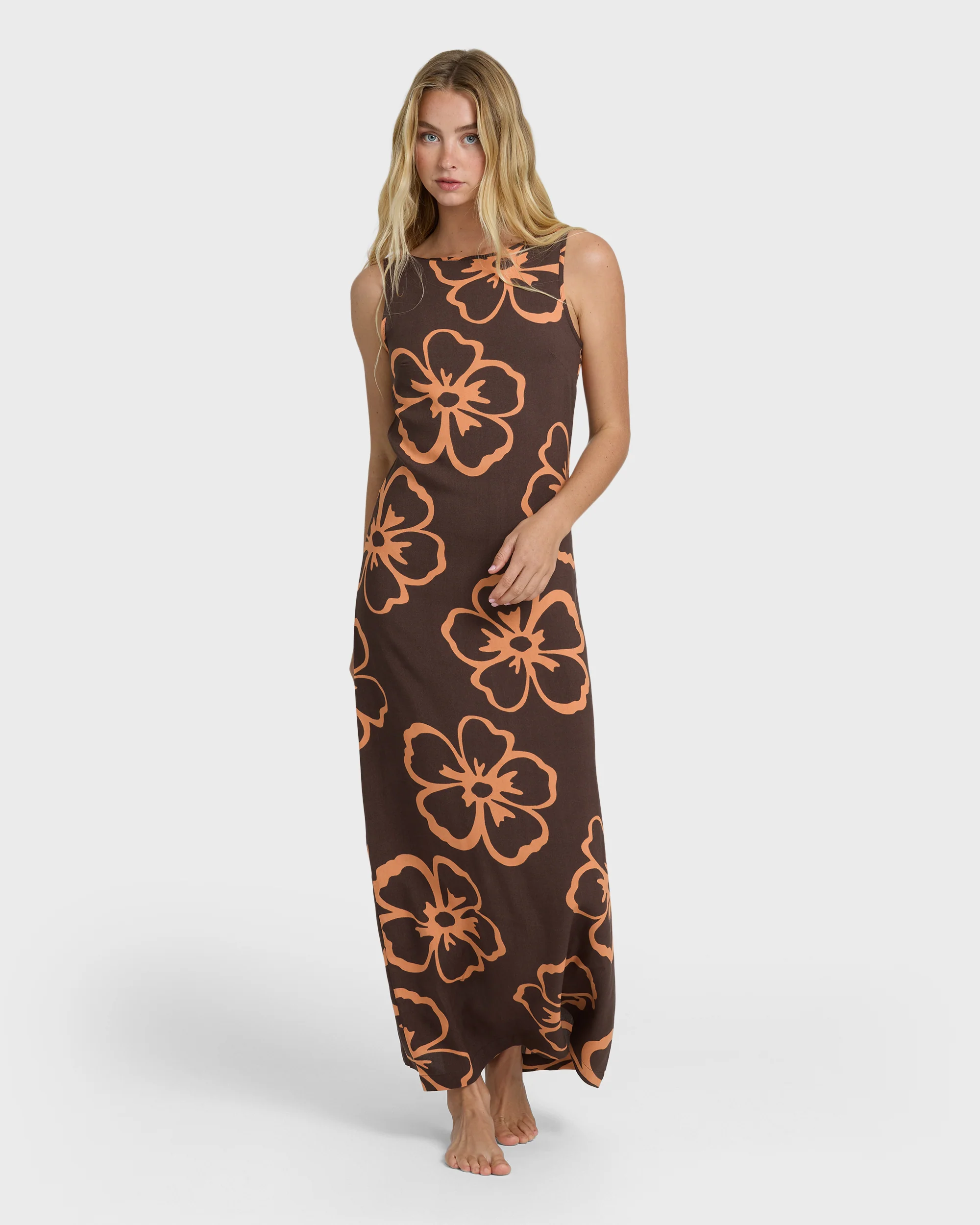 Sunkissed Maxi Dress - Teak - Image 3