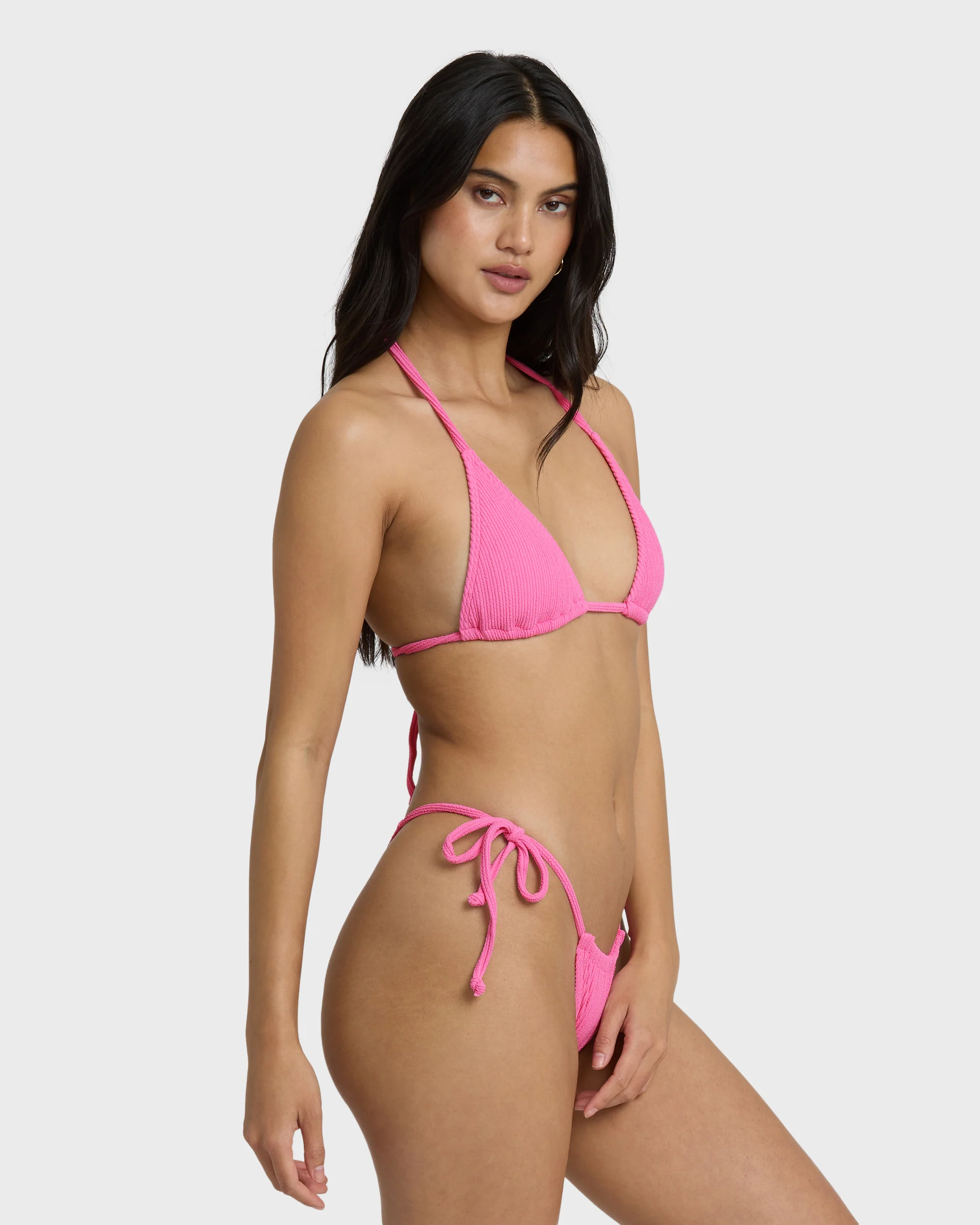 Sunrays Remi Triangle Bikini Top - Guava - Image 5