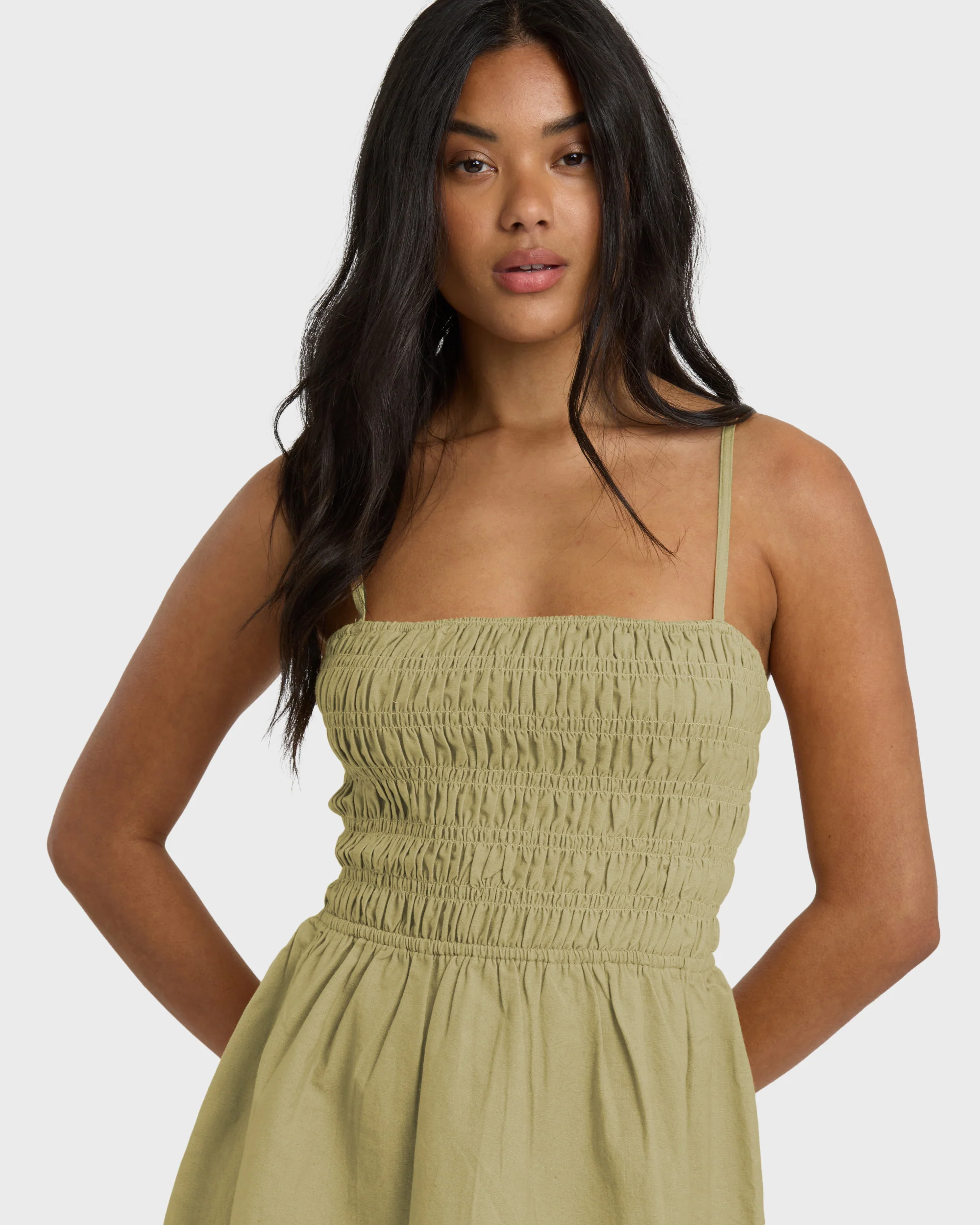 Suns Out Mini Dress - Cactus - Image 4