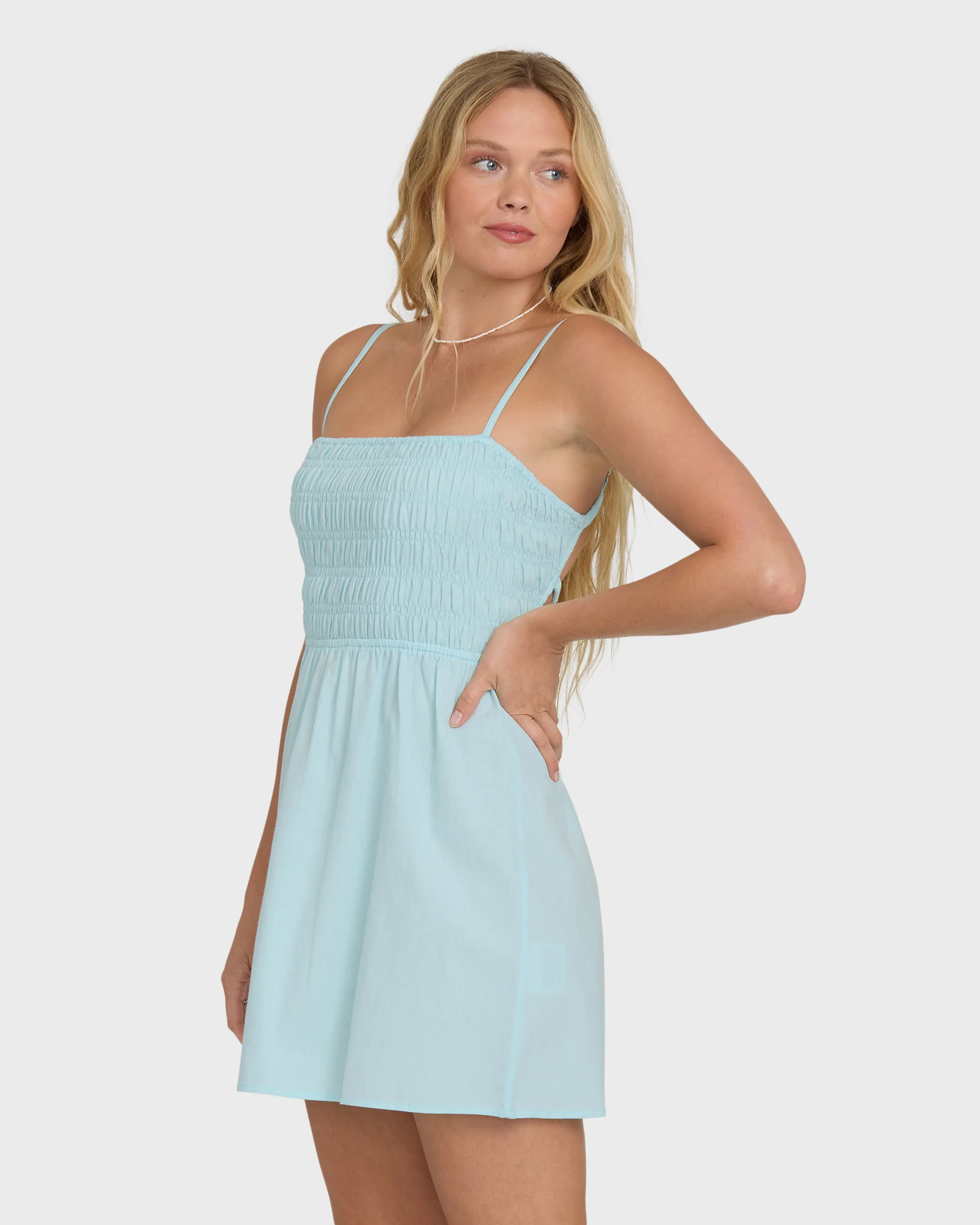 Suns Out Mini Dress - Clearwater - Image 3