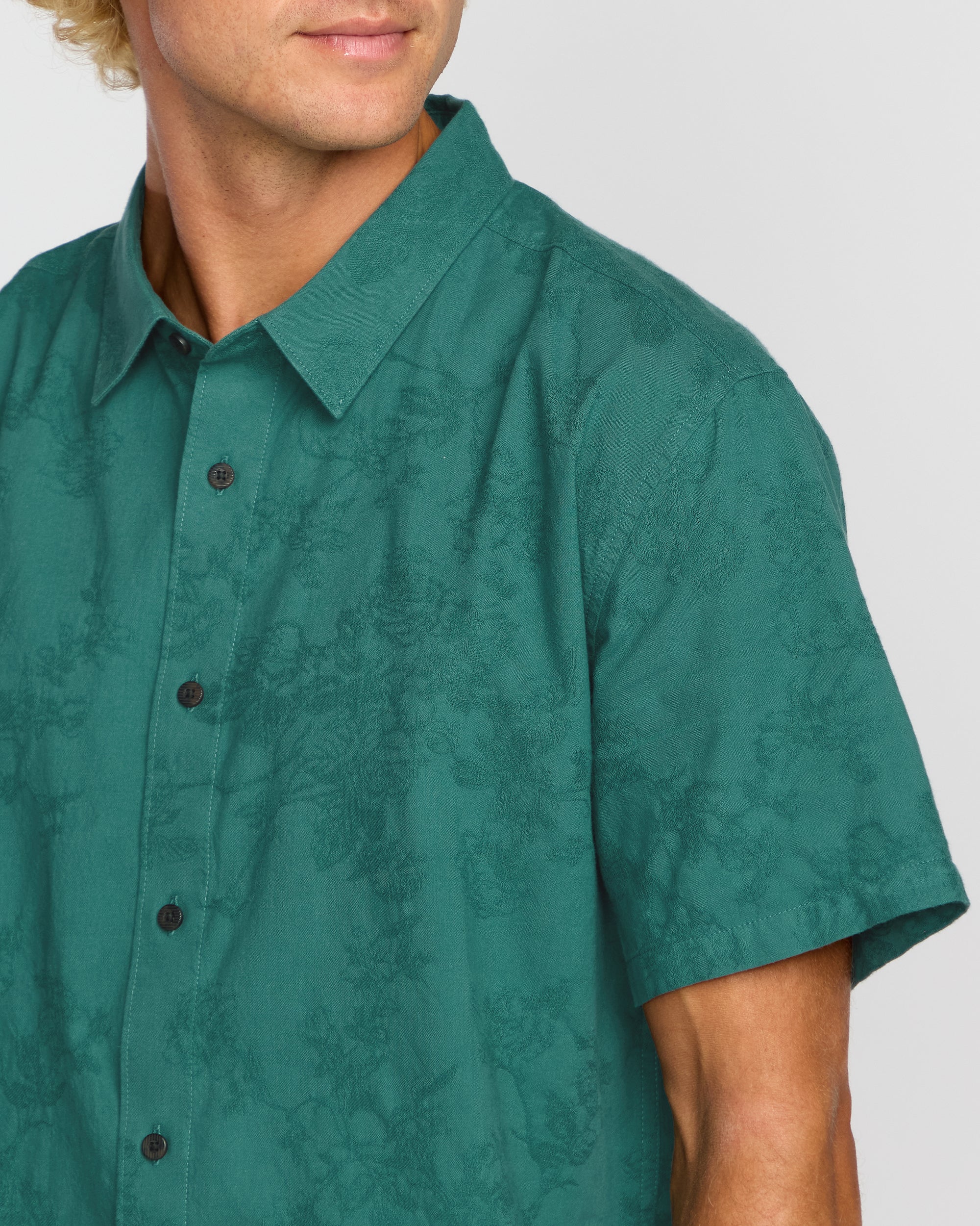 Sunshines Garage Short Sleeve Shirt - Teal - Image 2