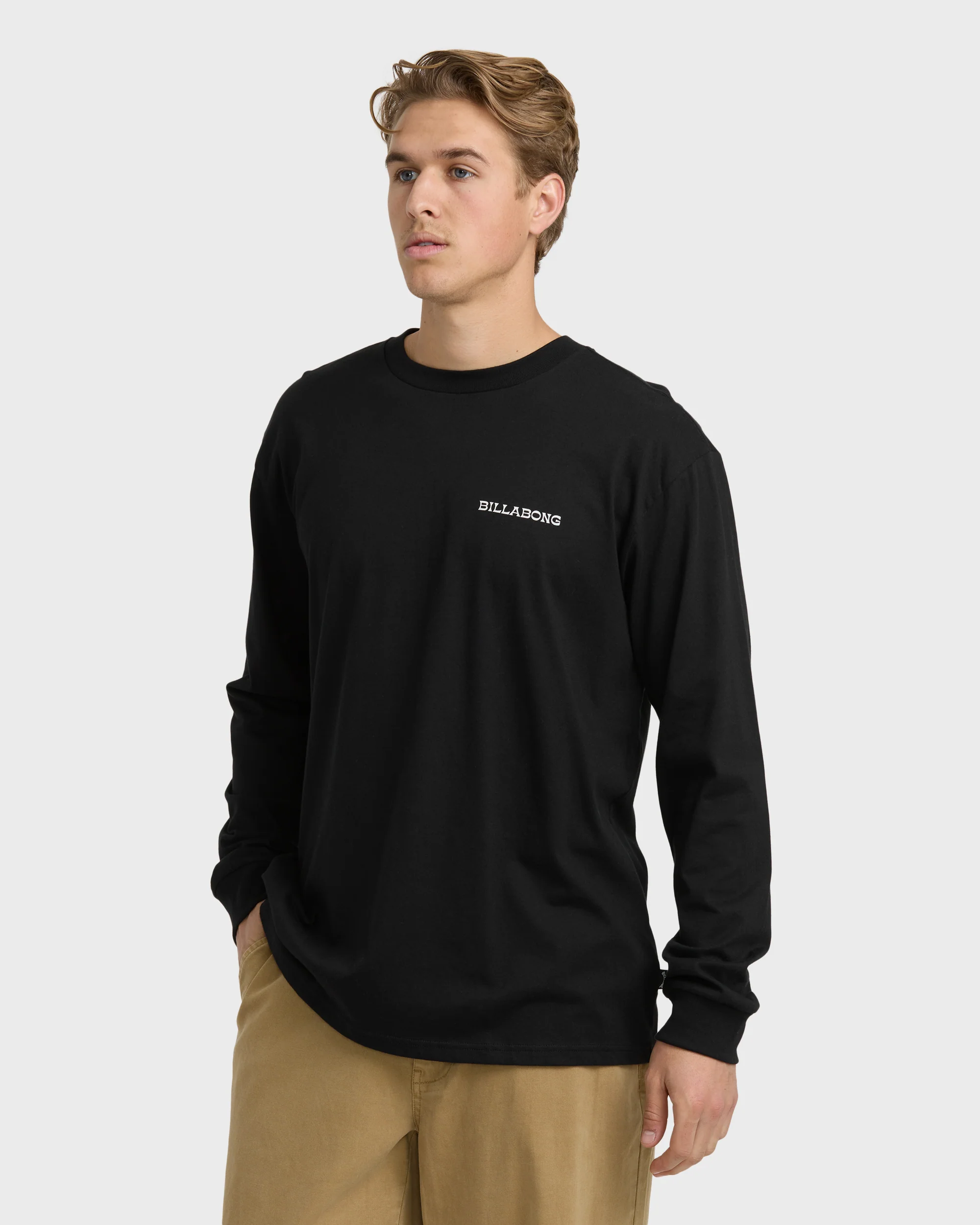 Surf Dreams Regular Long Sleeve T-Shirt - Black - Image 4