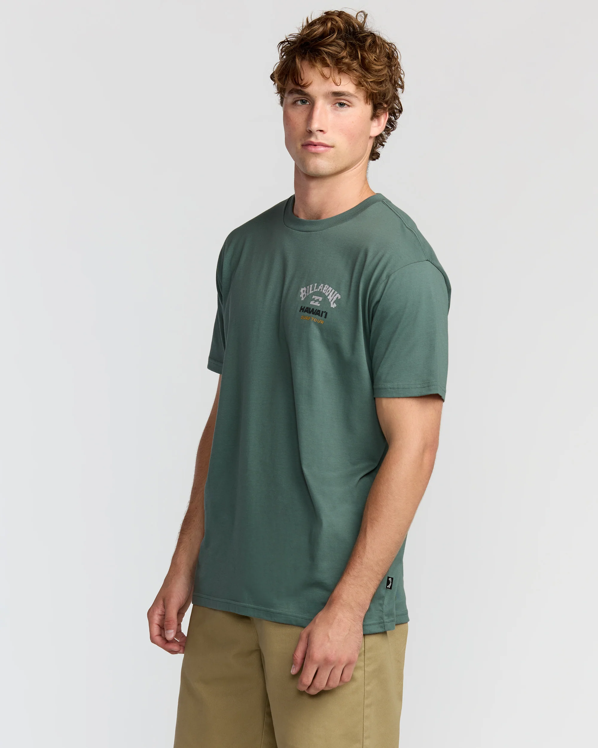 Surf Tour Hi Premium Short Sleeve T-Shirt - Dark Slate - Image 2