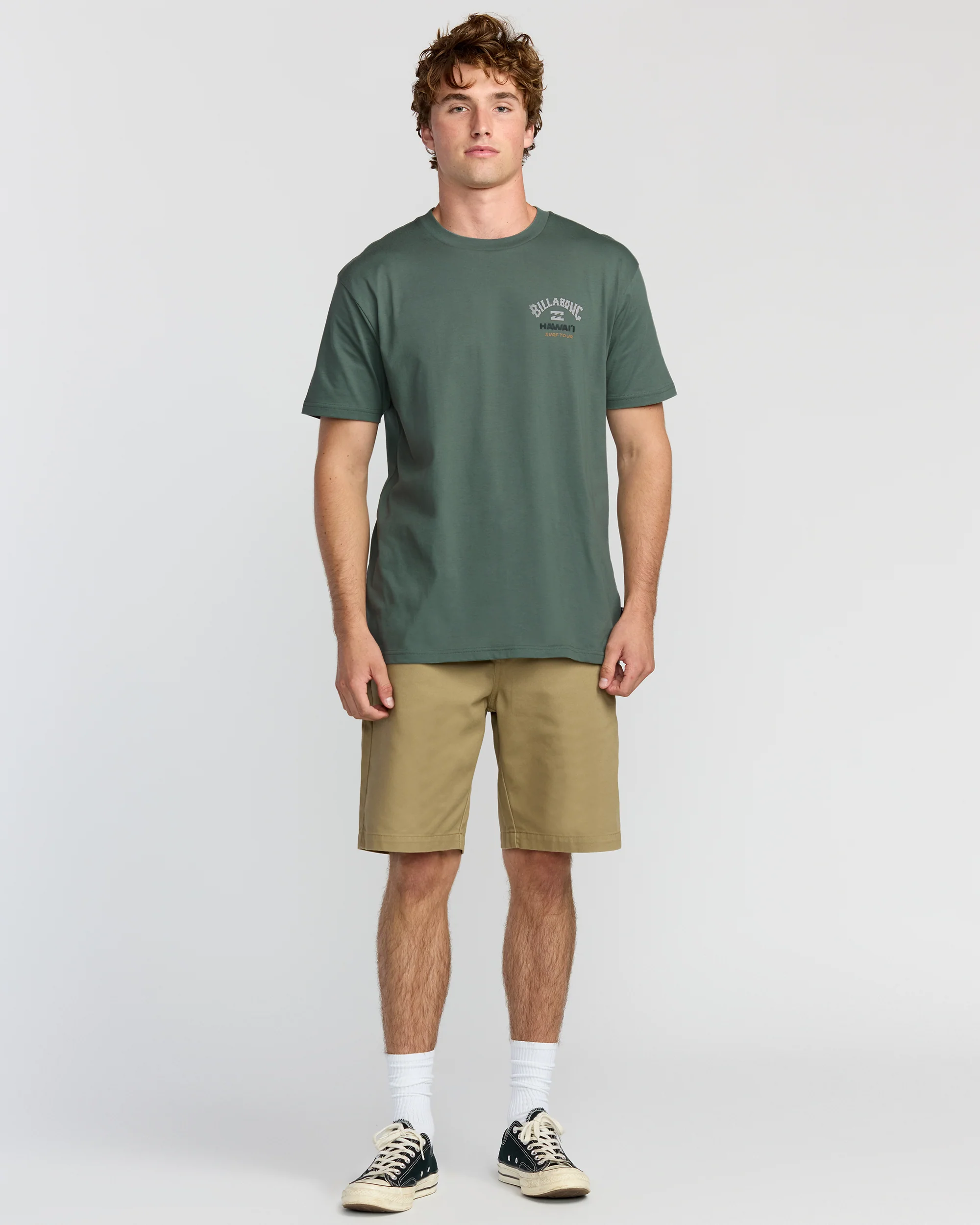 Surf Tour Hi Premium Short Sleeve T-Shirt - Dark Slate - Image 4
